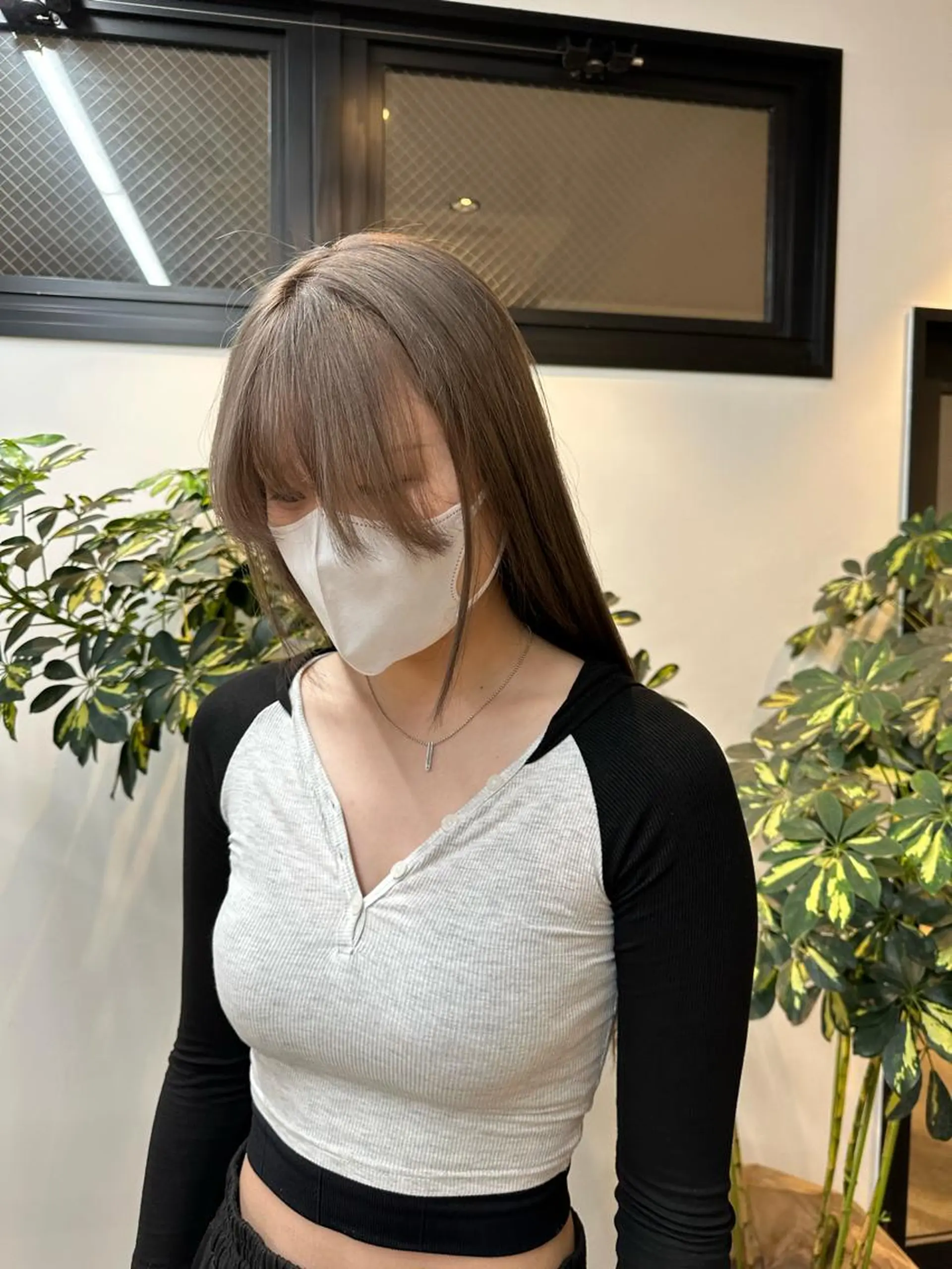 ロング カラー ヘアカラー トリートメント yuika .のヘアスタイル