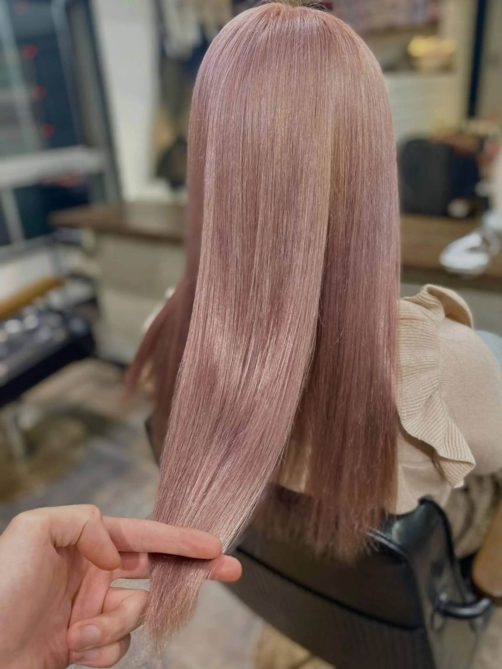 ロング ⭐️エクステ指名 No.1⭐️高頭のヘアスタイル