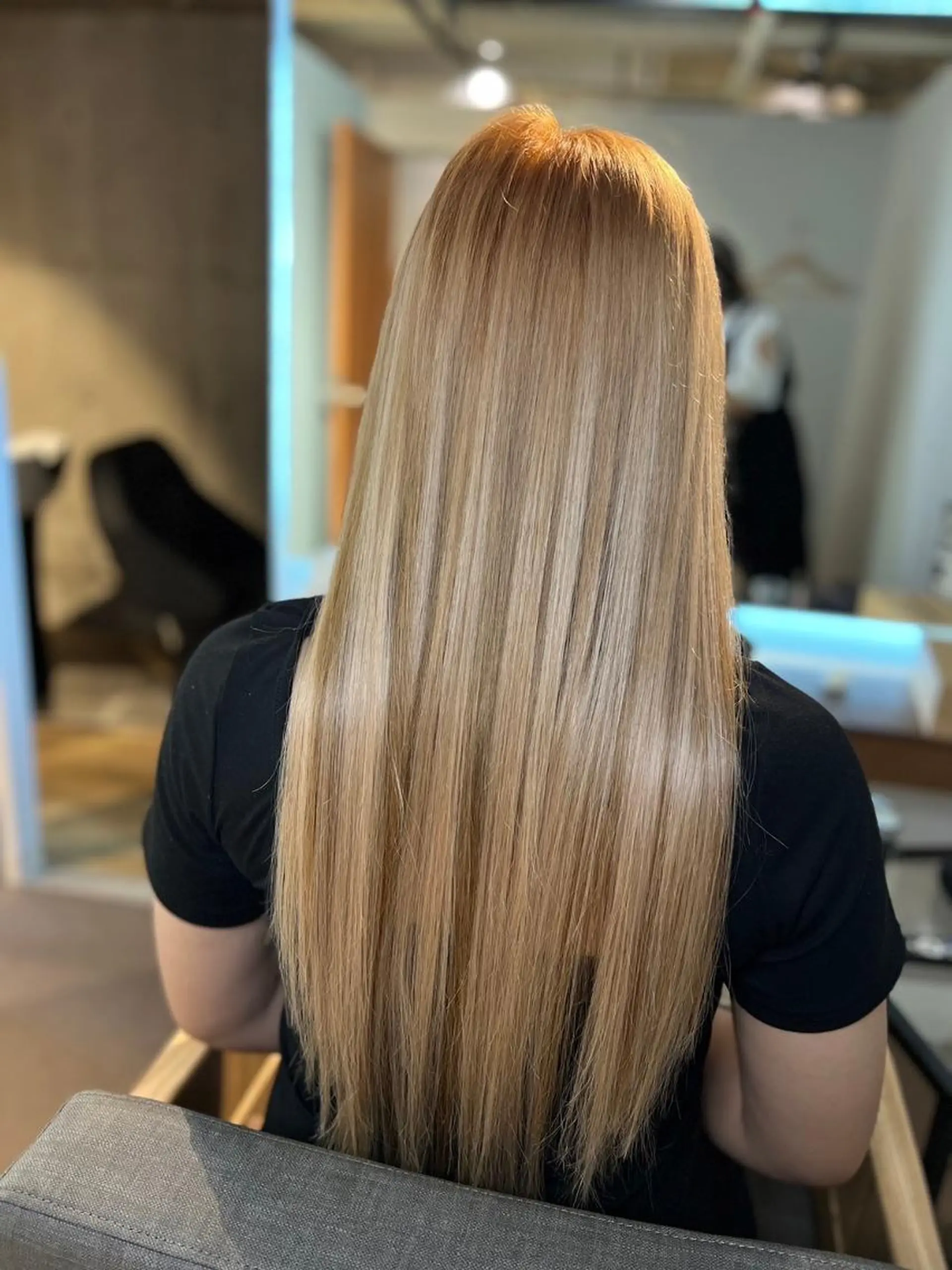 ロング メンズ ヘアアレンジ カラー ヘアカラー トリートメント 韓国ヘア❌艶髪🫧羽 🪽エク人気No1◎のヘアスタイル