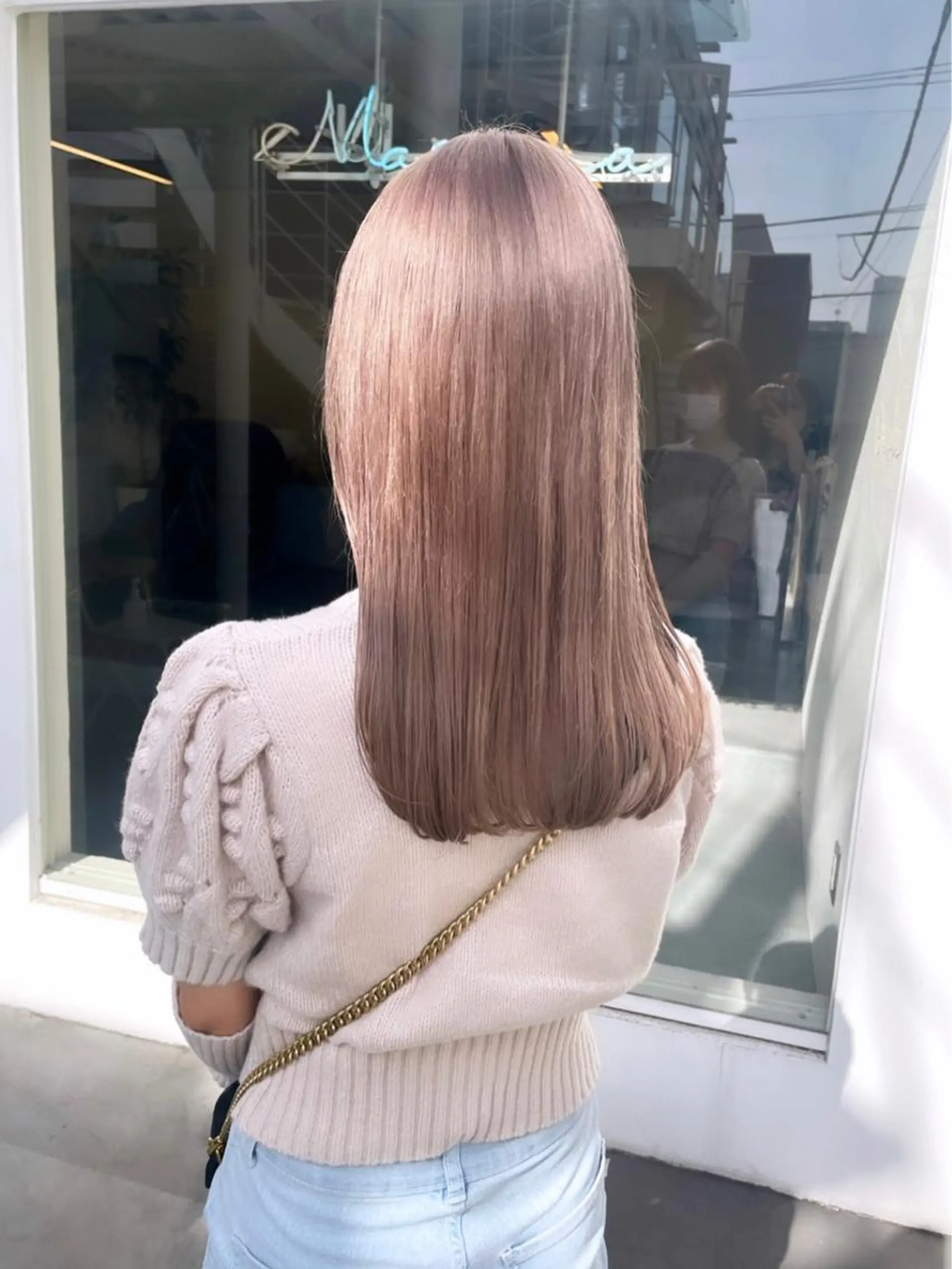 ロング カラー 韓国風ヘア カット ヘアカラー トリートメント ヘアセット 💎韓国風レイヤー /ボブ💎Namiのヘアスタイル