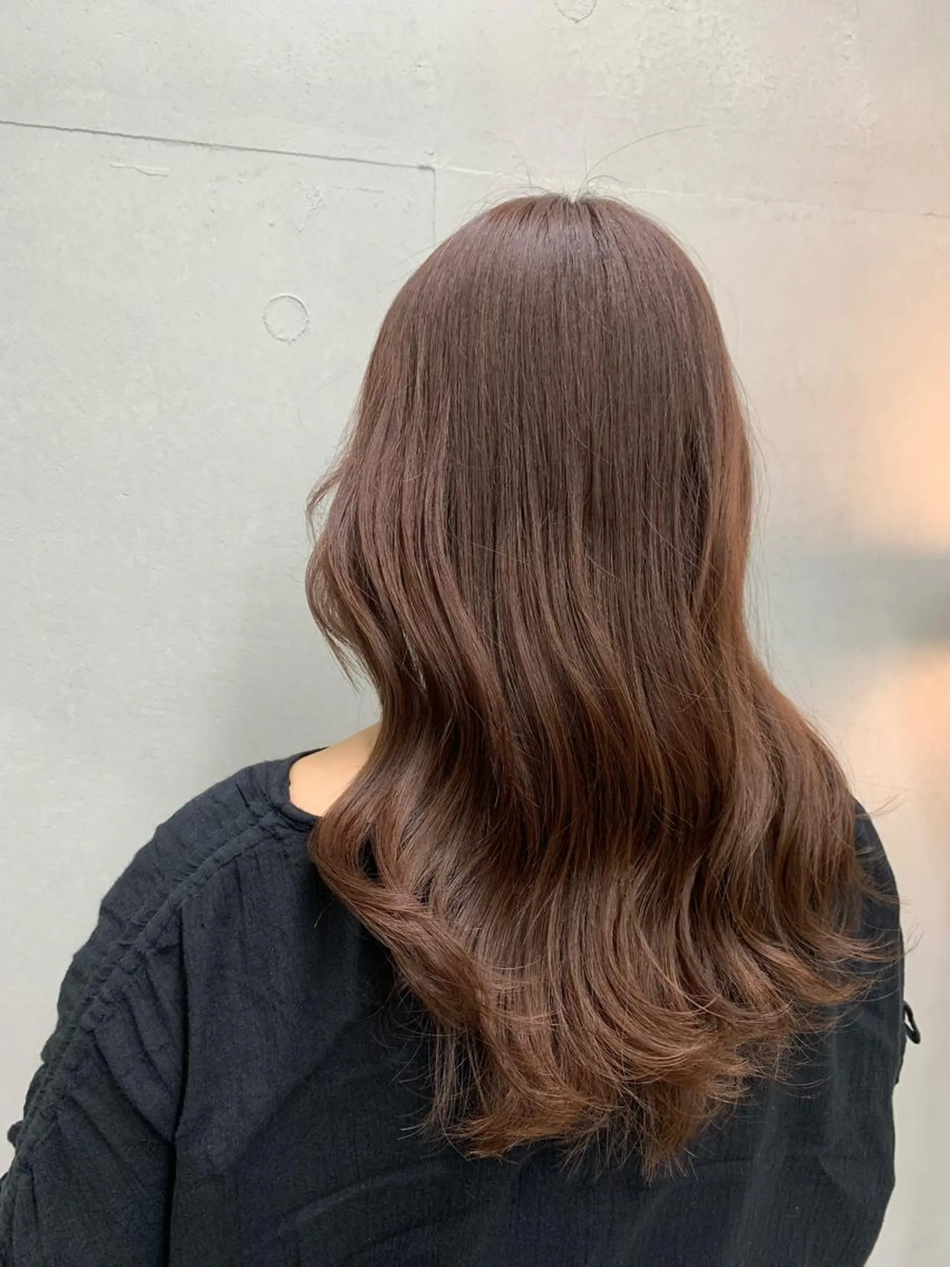 ロング カラー io NANAのヘアスタイル