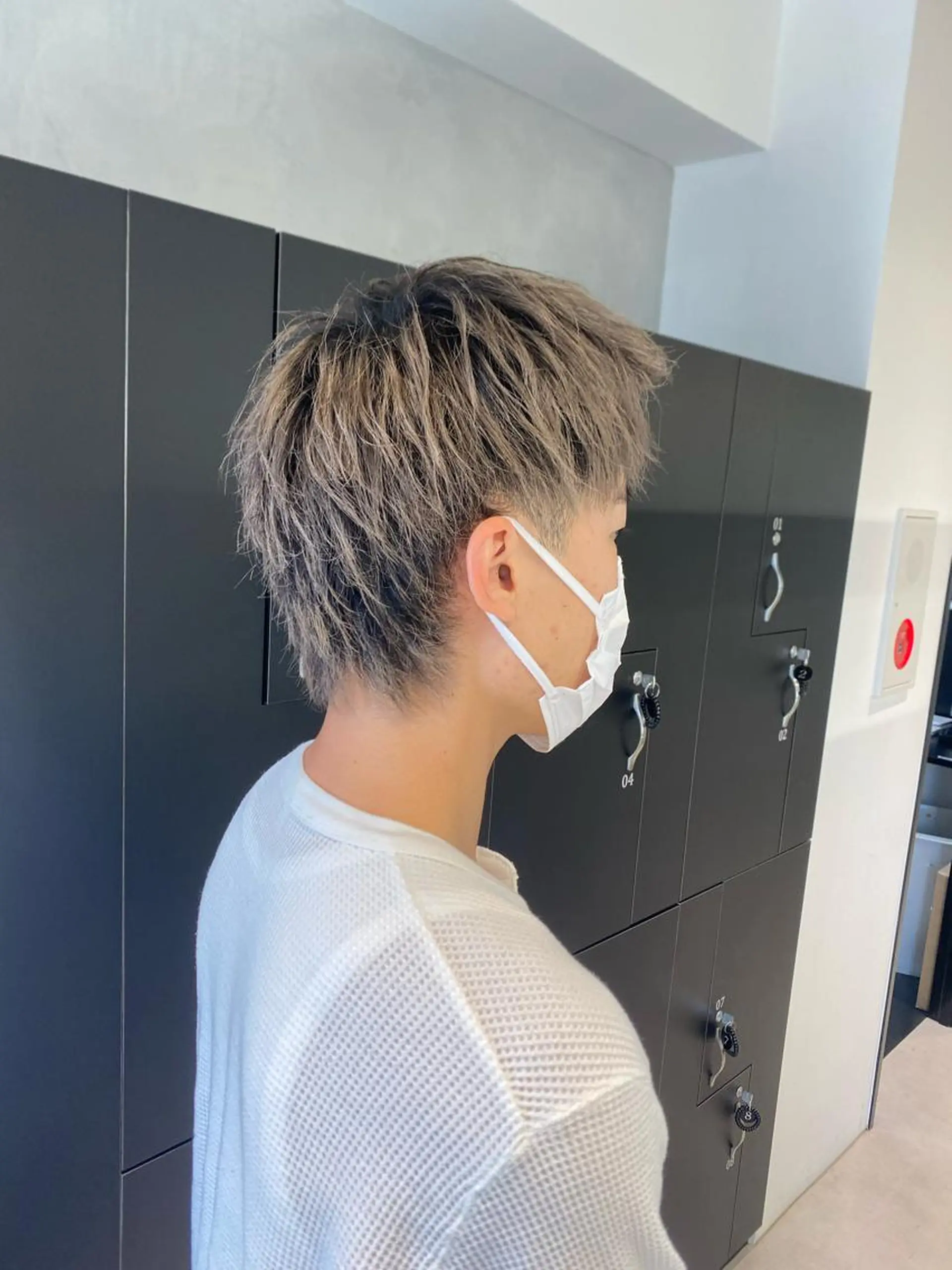 ショート カラー ヘアアレンジ メンズ 当日予約⭕️ JUNYAのヘアスタイル