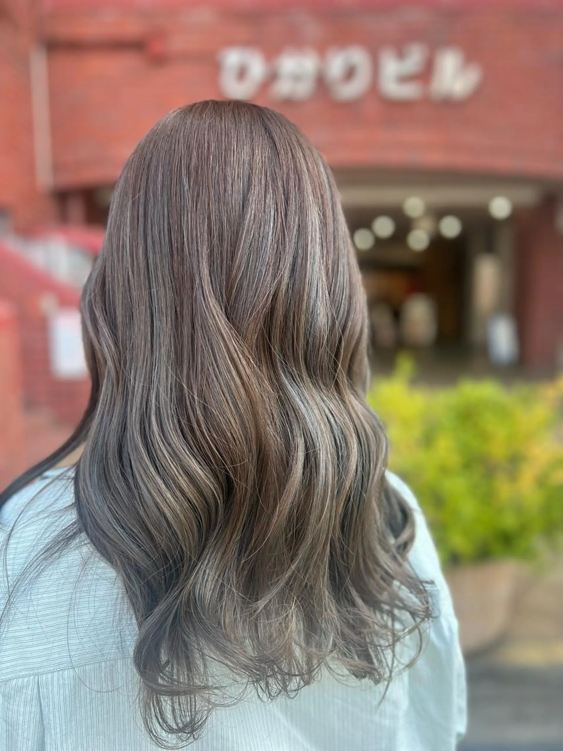 セミロング カラー オリーブカラー 藤川 瑛梨奈のマツエク・マツパデザイン