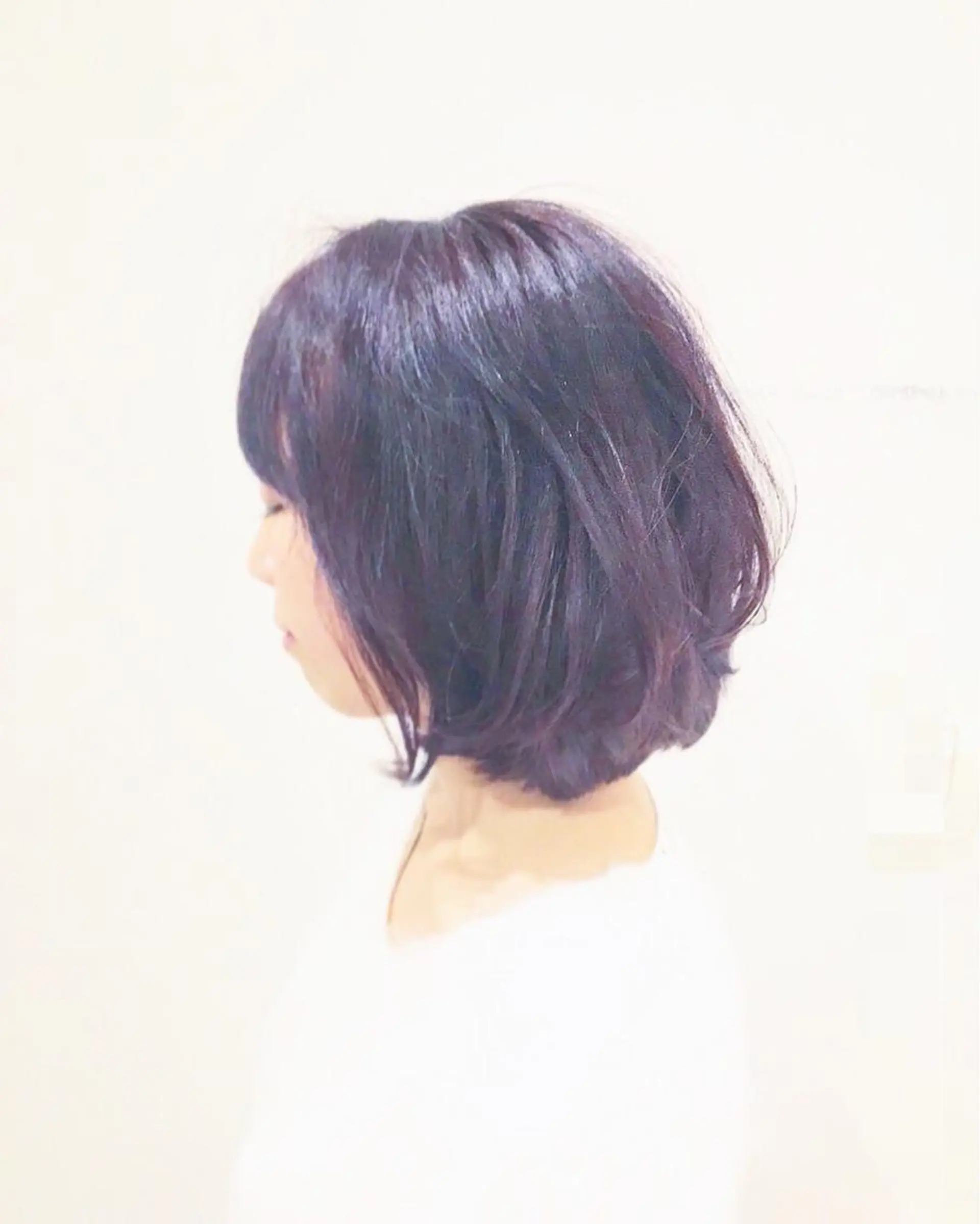 ミディアム カット ヘアカラー トリートメント trip kano.のヘアスタイル