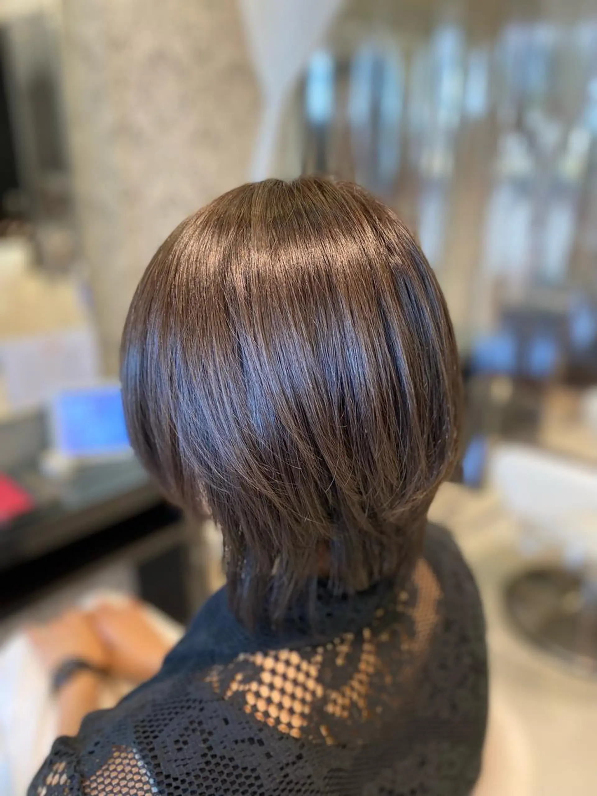 カラー カット パーマ 星野 聖也のヘアスタイル