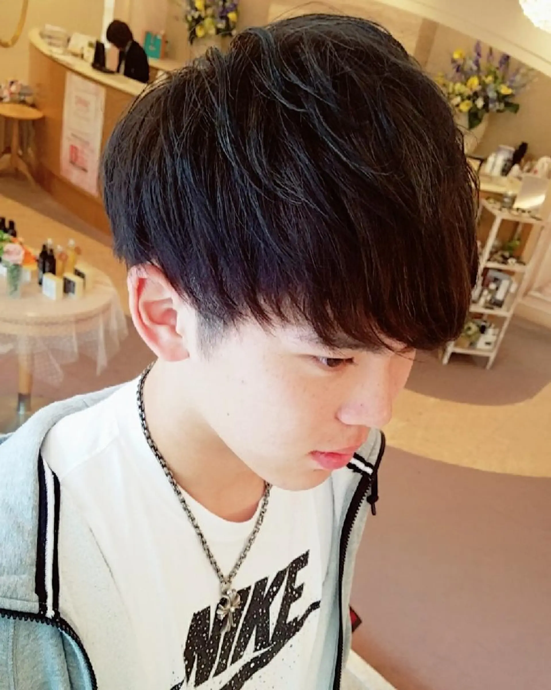 メンズ ショート 美谷添（ミヤゾエ） まどか大人ヘアサロンのヘアスタイル
