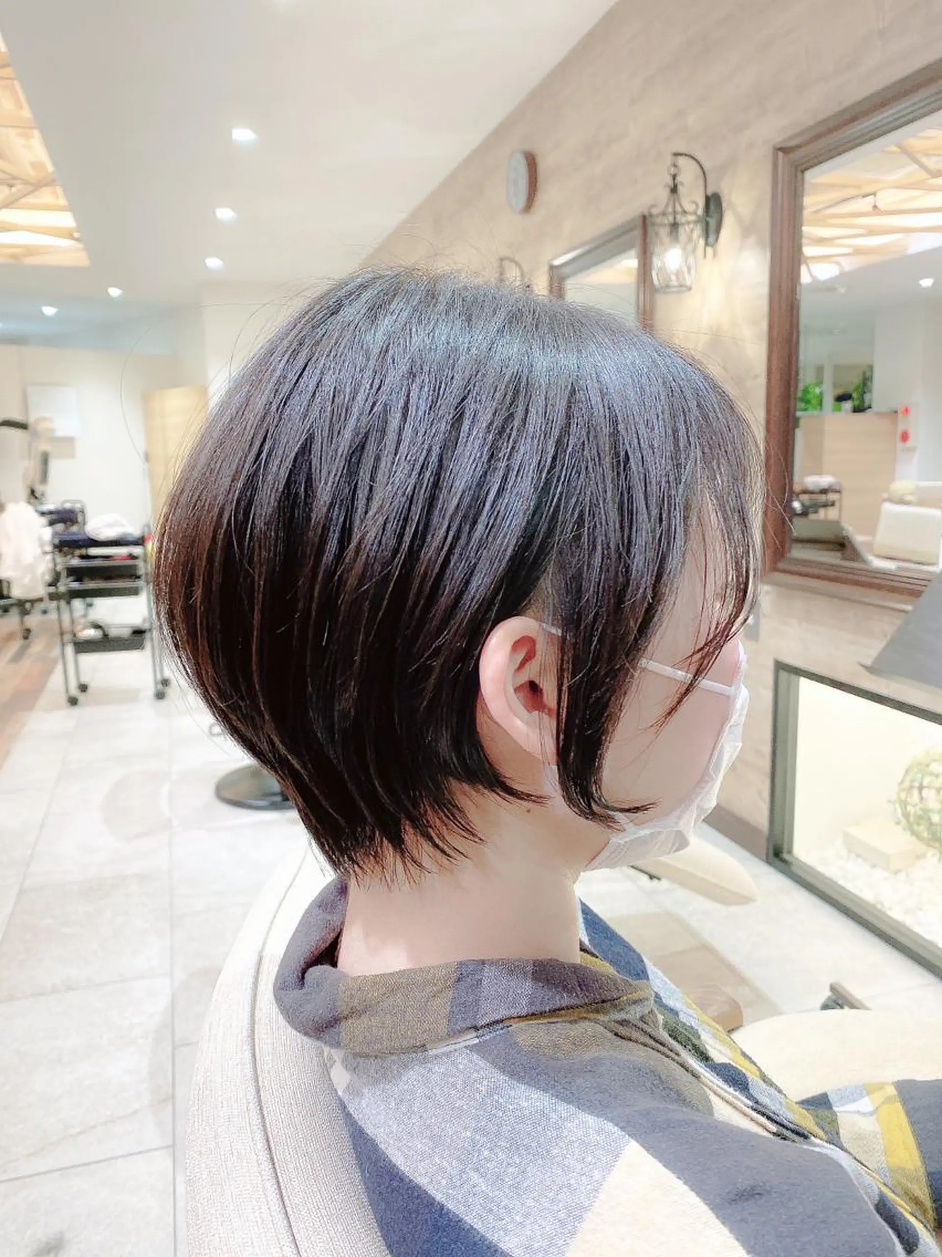 ショート ボブ 似合わせカット ショートヘア 小顔カット カット 【Zina札幌】 宮腰一磨のヘアスタイル