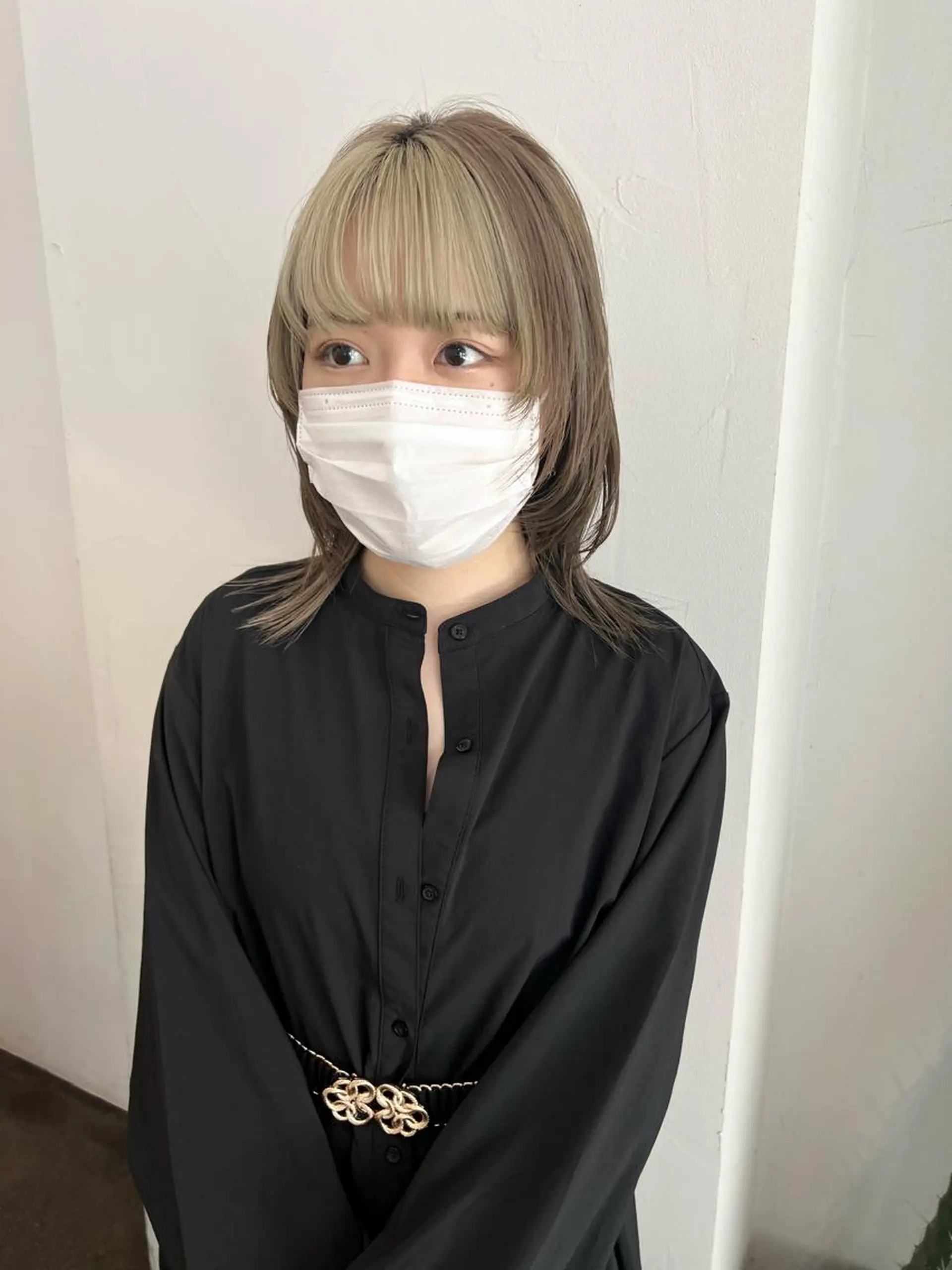 ショート カラー ウルフカット カット 千葉 郁也のヘアスタイル