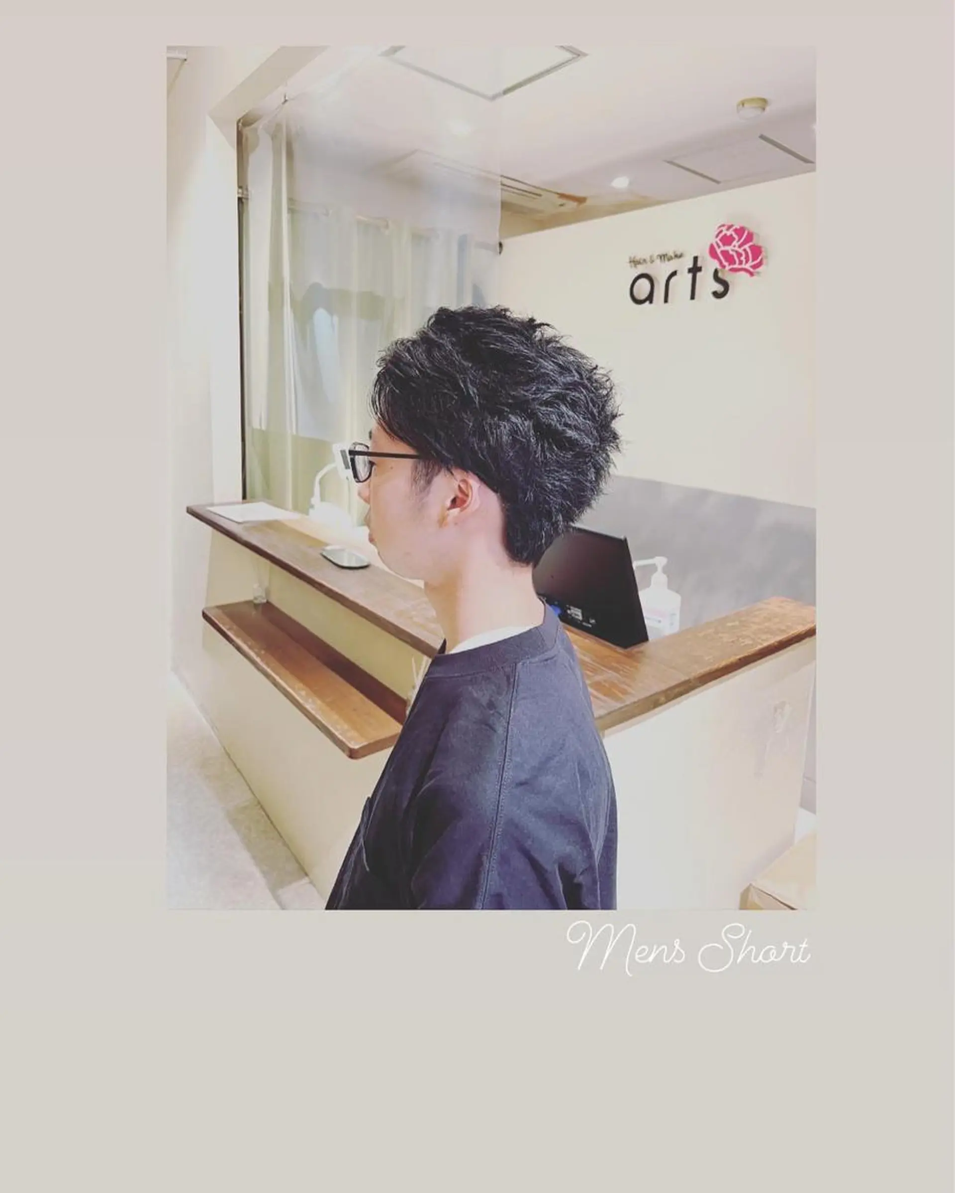 ショート メンズ ハイライト/インナー /ブリーチ/レイヤーのヘアスタイル