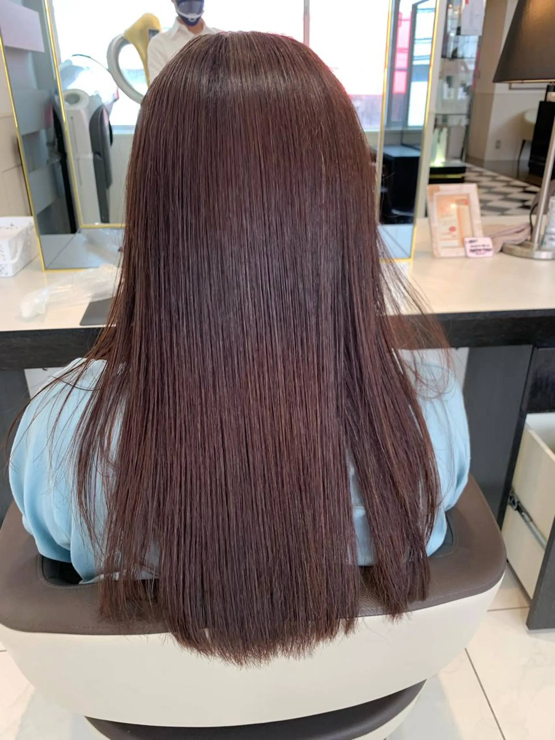 ロング 小田切 栄司のヘアスタイル