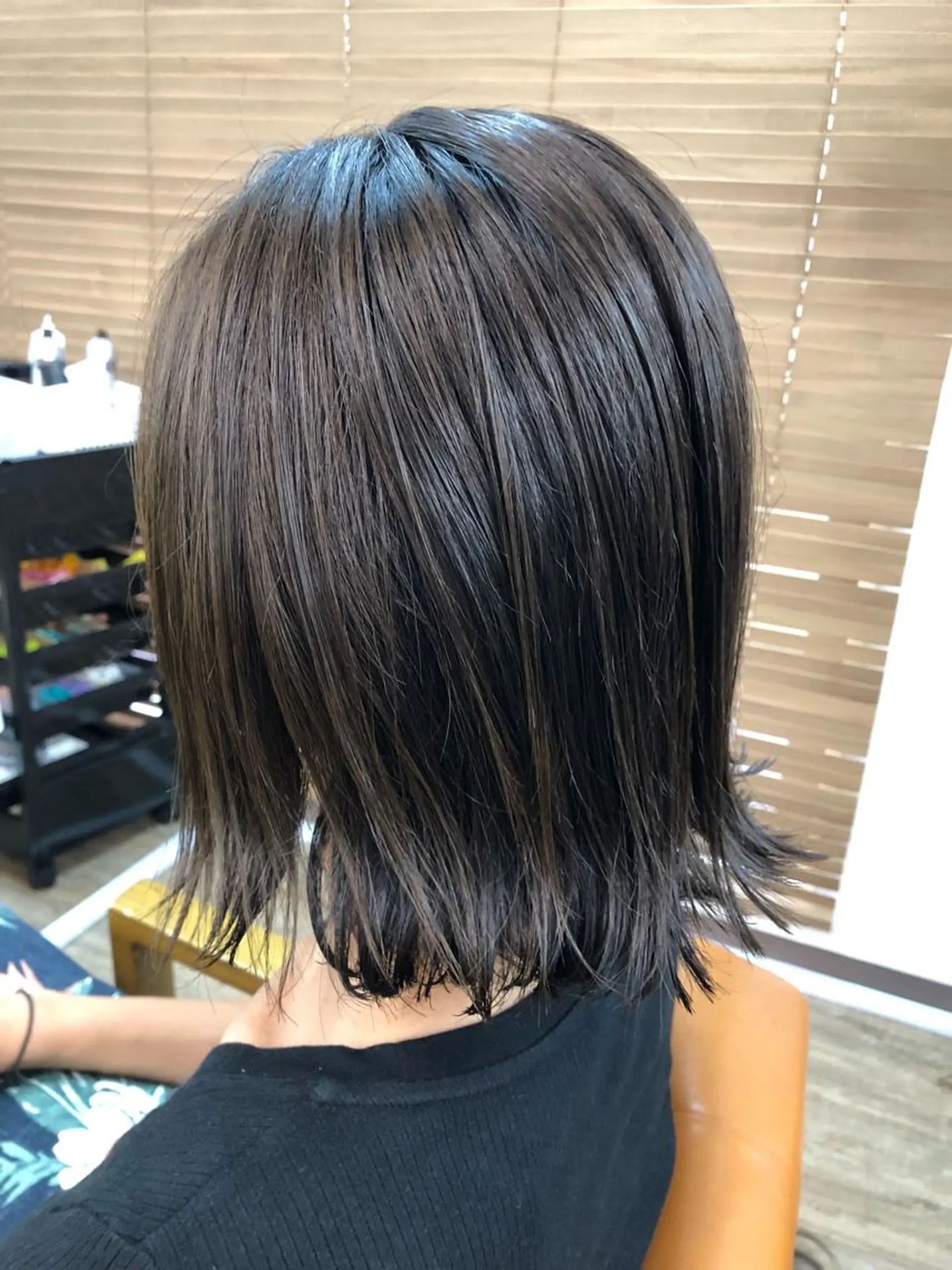 ミディアム 髪質改善ayame 横山諒のヘアスタイル