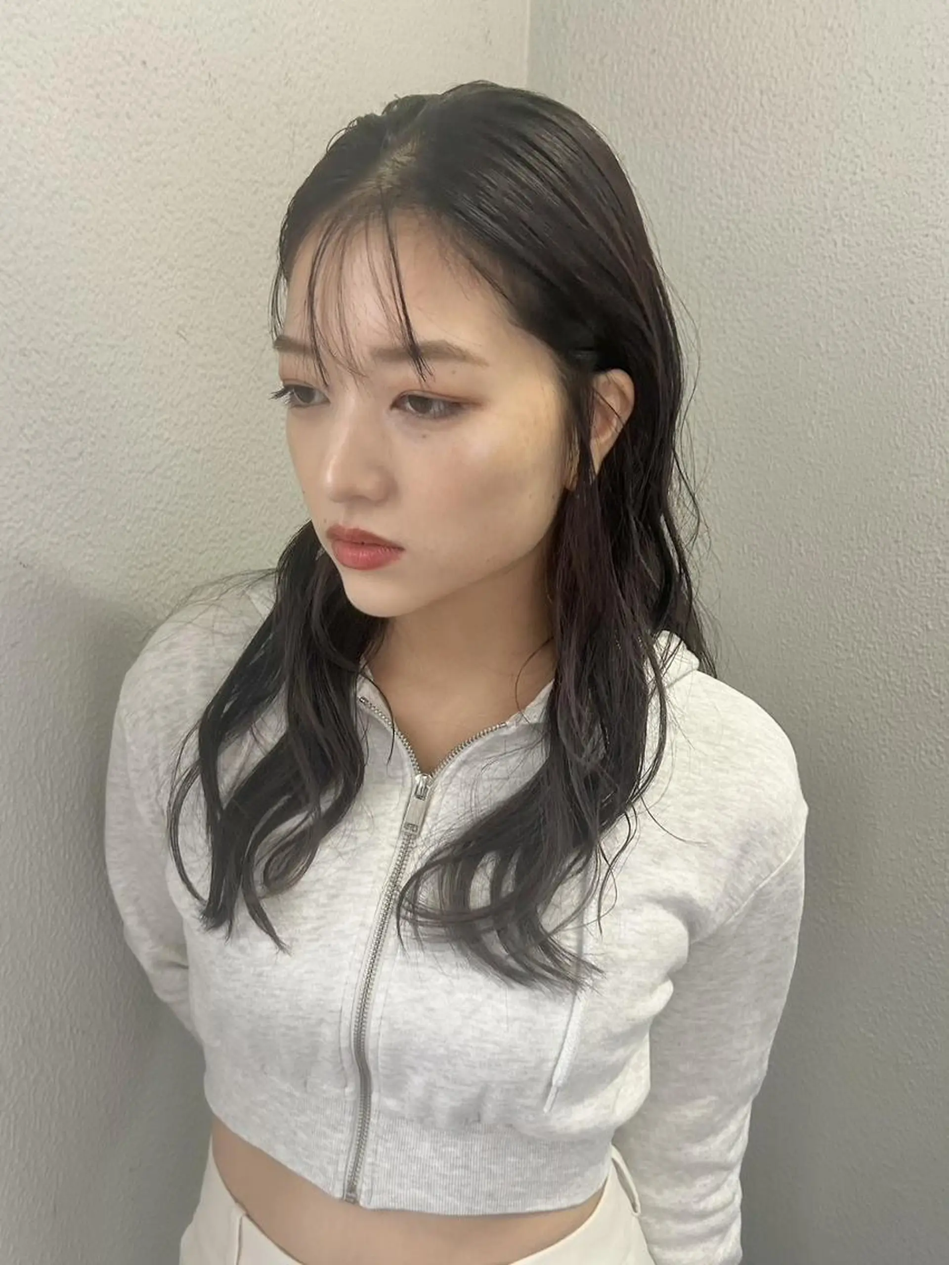 カラー パーマ ロング カット ヘアカラー パーマ トリートメント 🌼U24 ヘアデザインラボのヘアスタイル