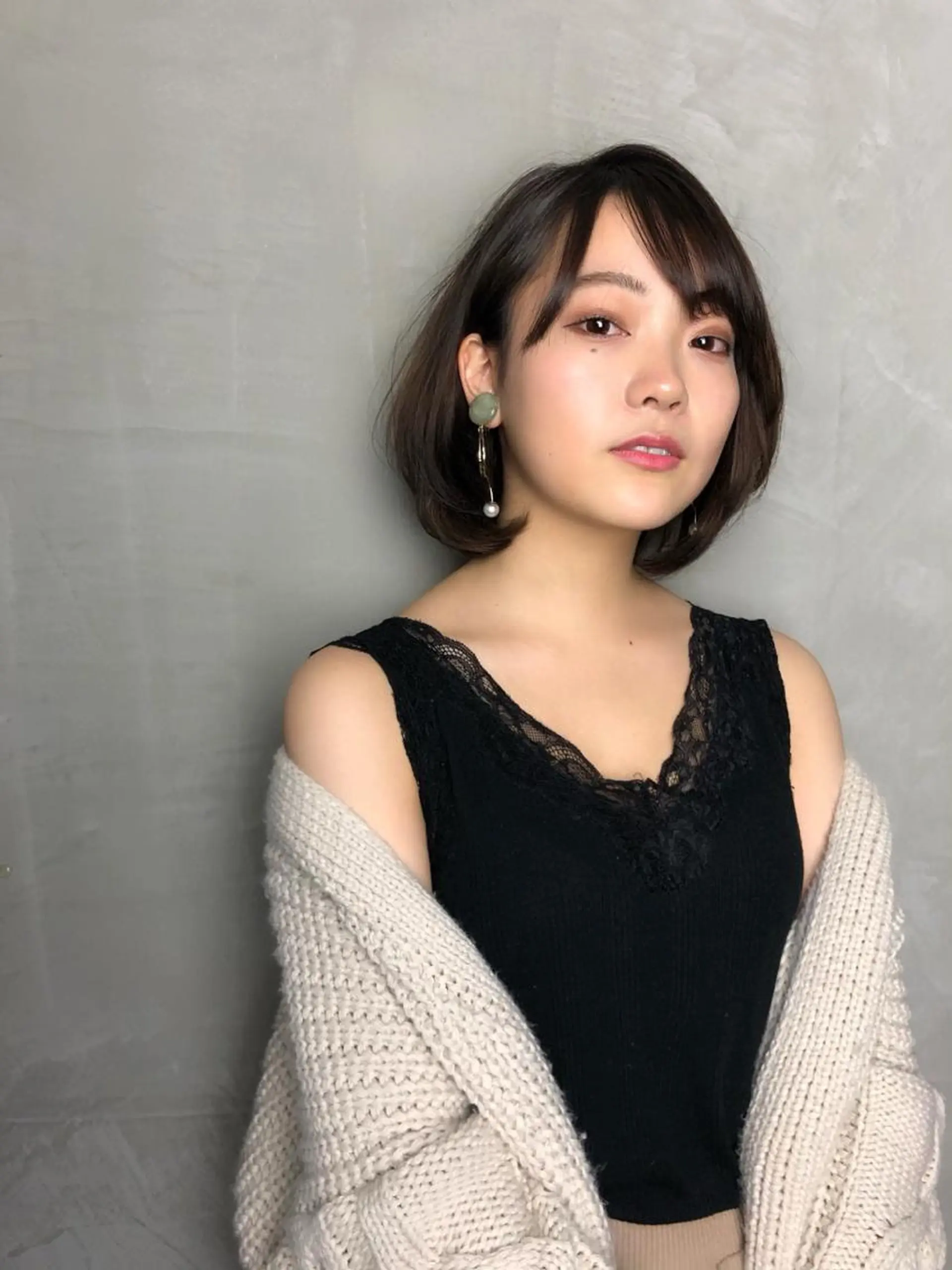 ミディアム Hikaru Takahashiのヘアスタイル