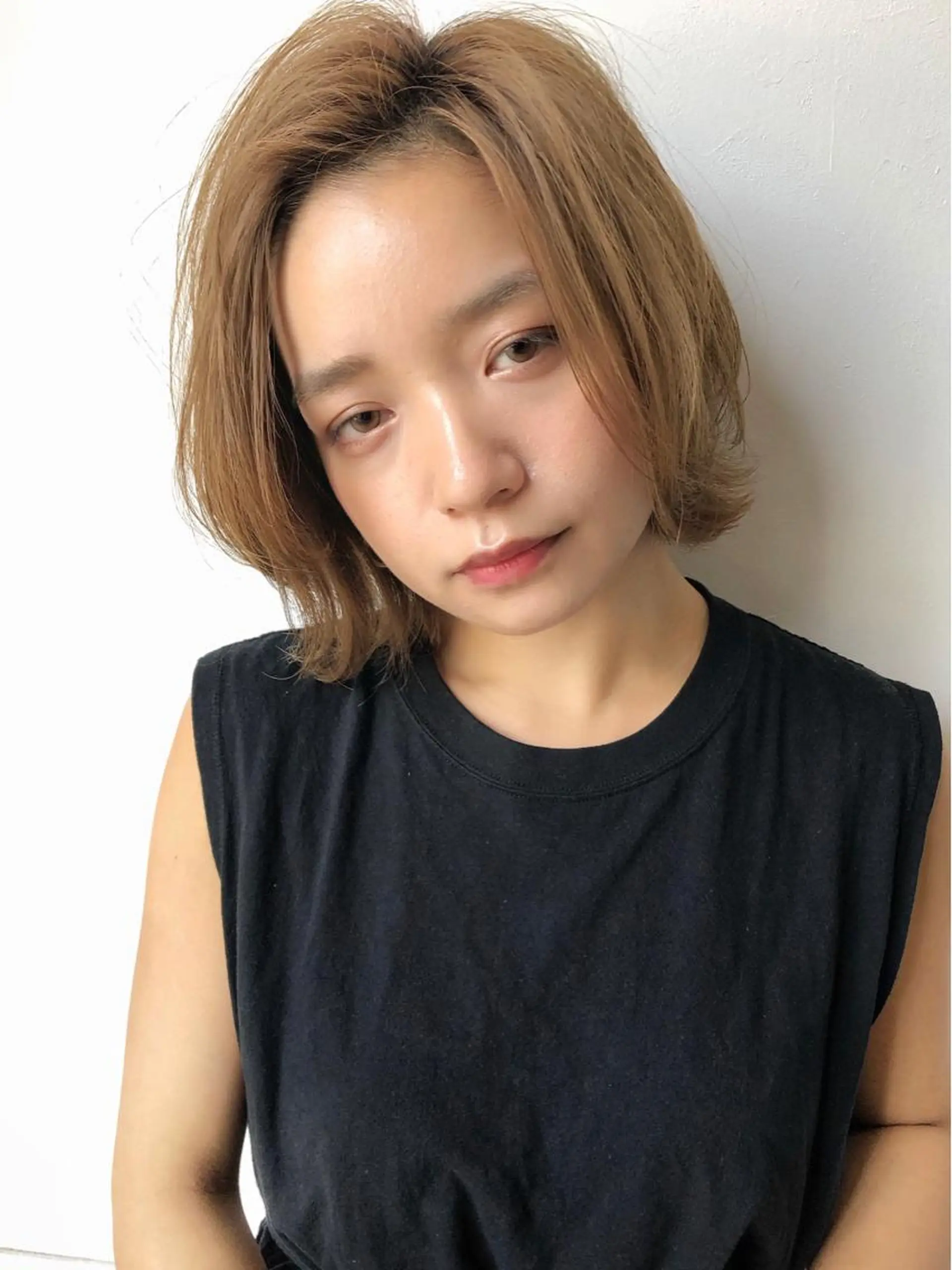 ミディアム カラー レイヤーカット cofy by melt所属・🍎みついじゅん🍏 ボブ指名No.1のヘアスタイル
