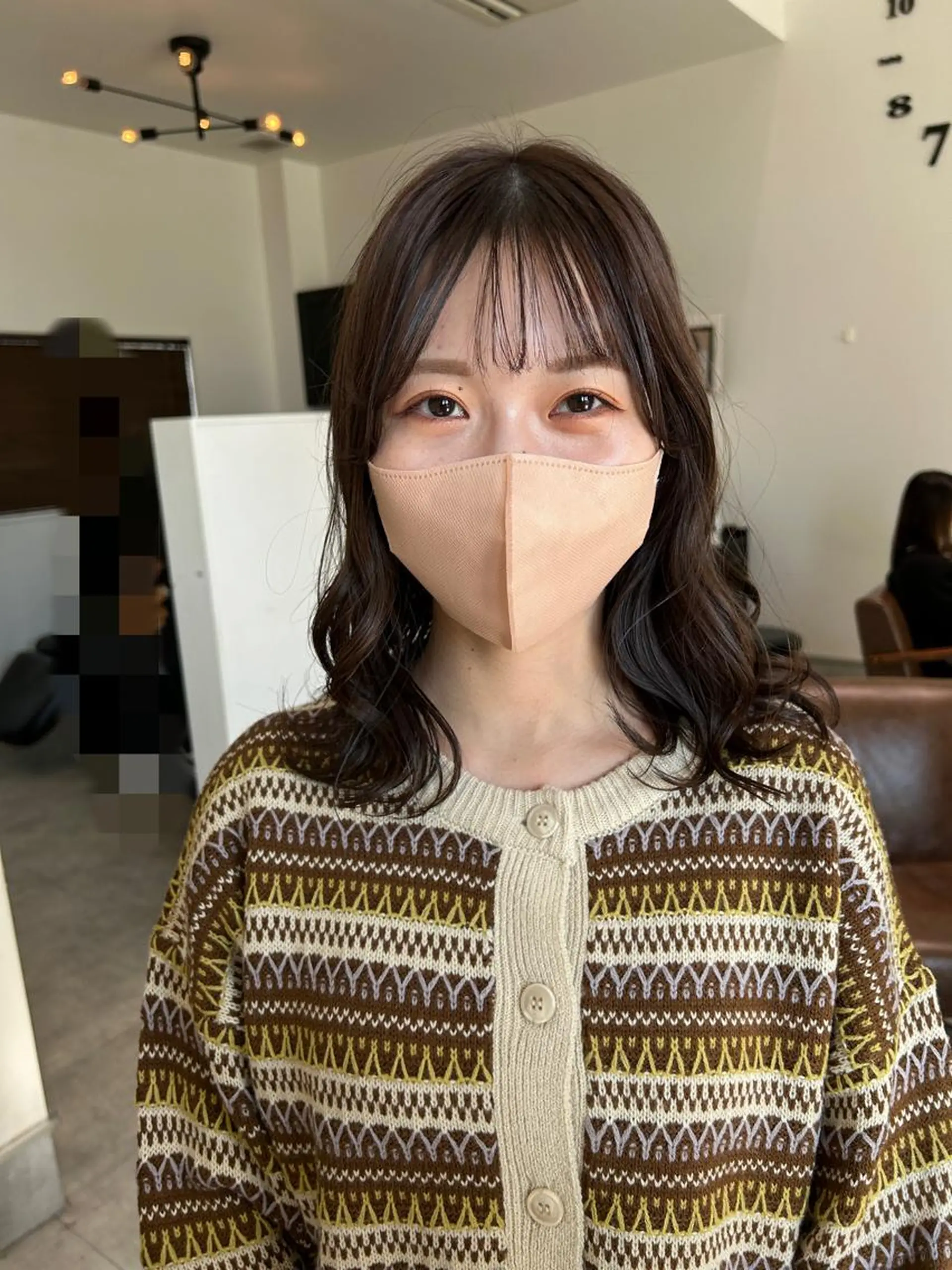 カラー グレージュ ラベンダーカラー ラベンダーグレージュ ラベンダーグレー ヘアカラー トリートメント 河野いずみ レイヤー/ボブ 🤍のヘアスタイル