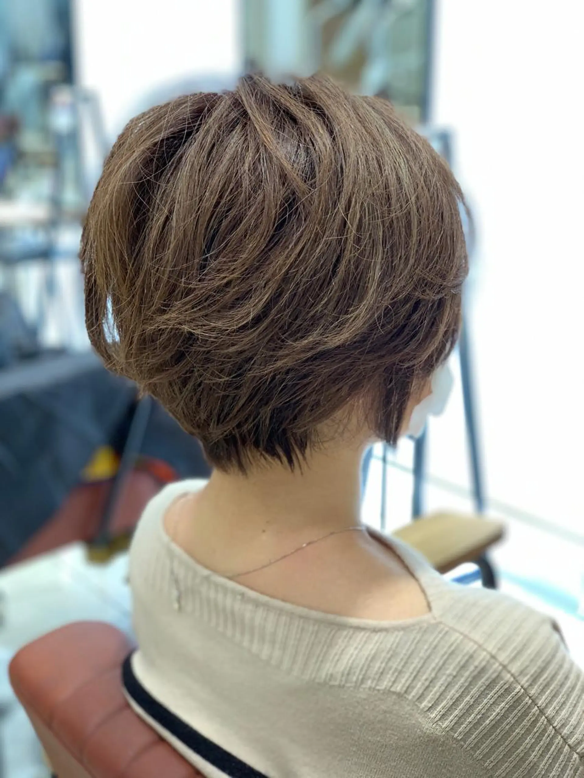 ショート カラー カット ヘアカラー 髪質改善カラーリスト /根本雄貴のヘアスタイル