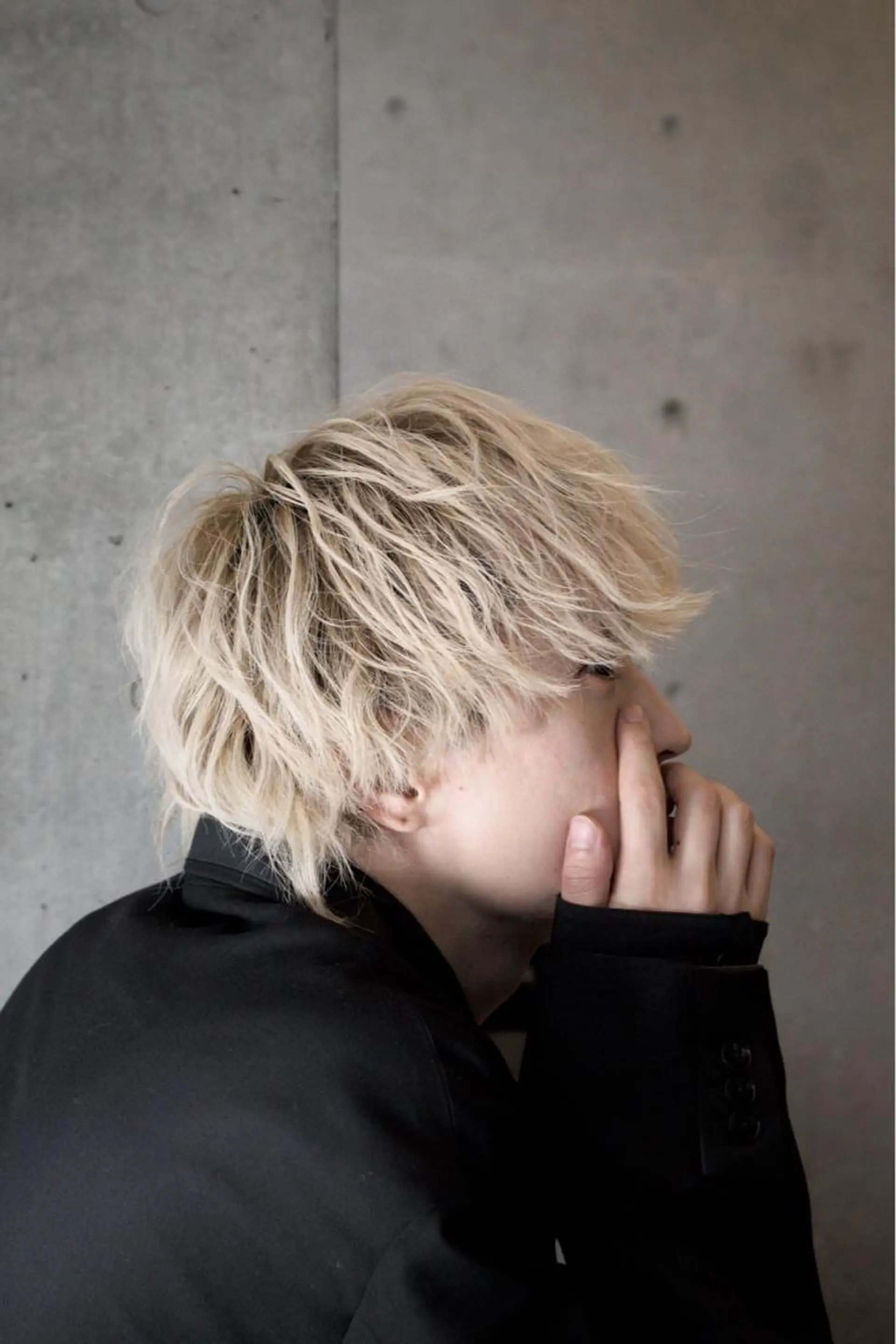 カラー メンズ 高島 悠吾のヘアスタイル