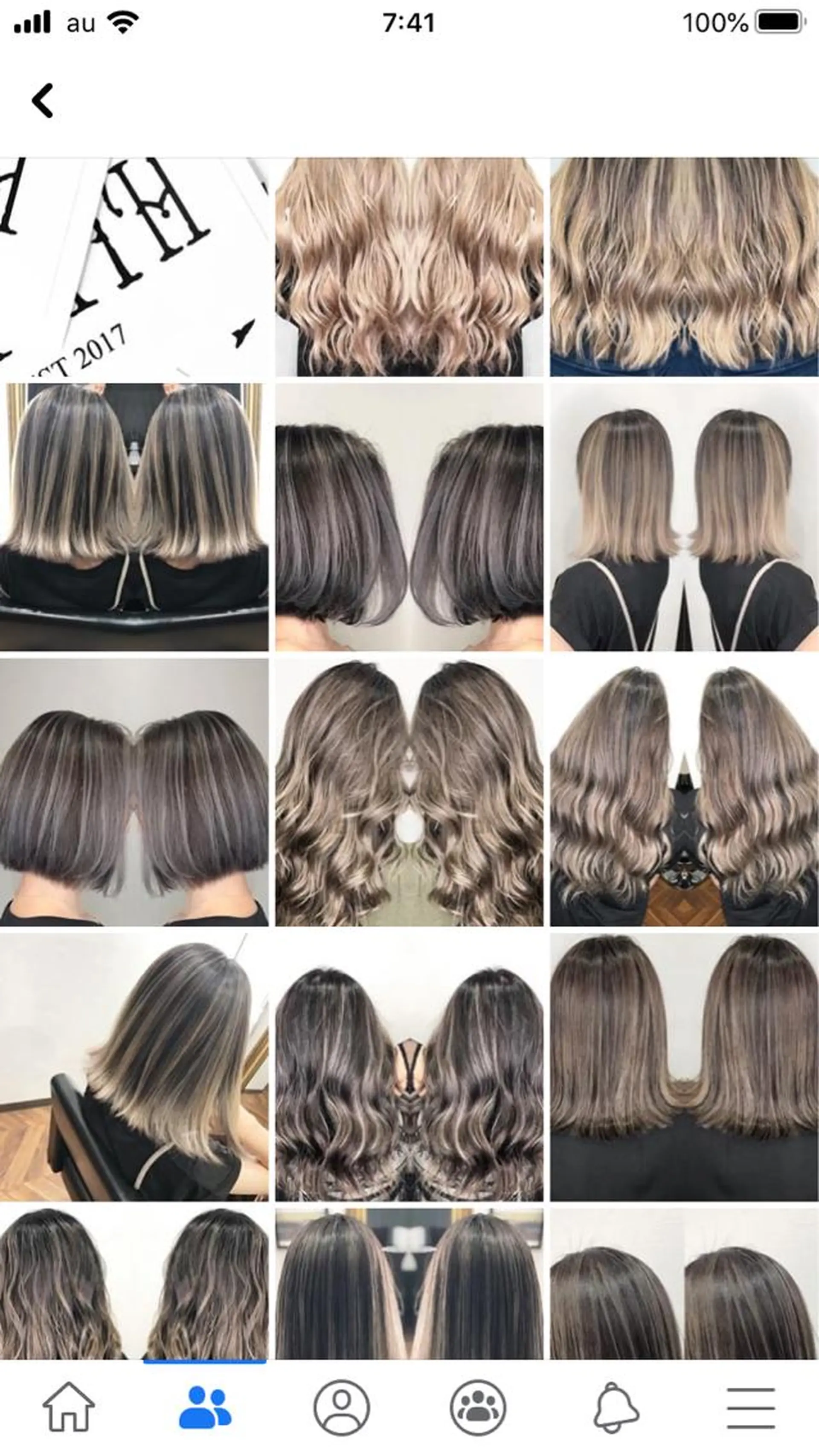 カラー 坂野 結子のヘアスタイル