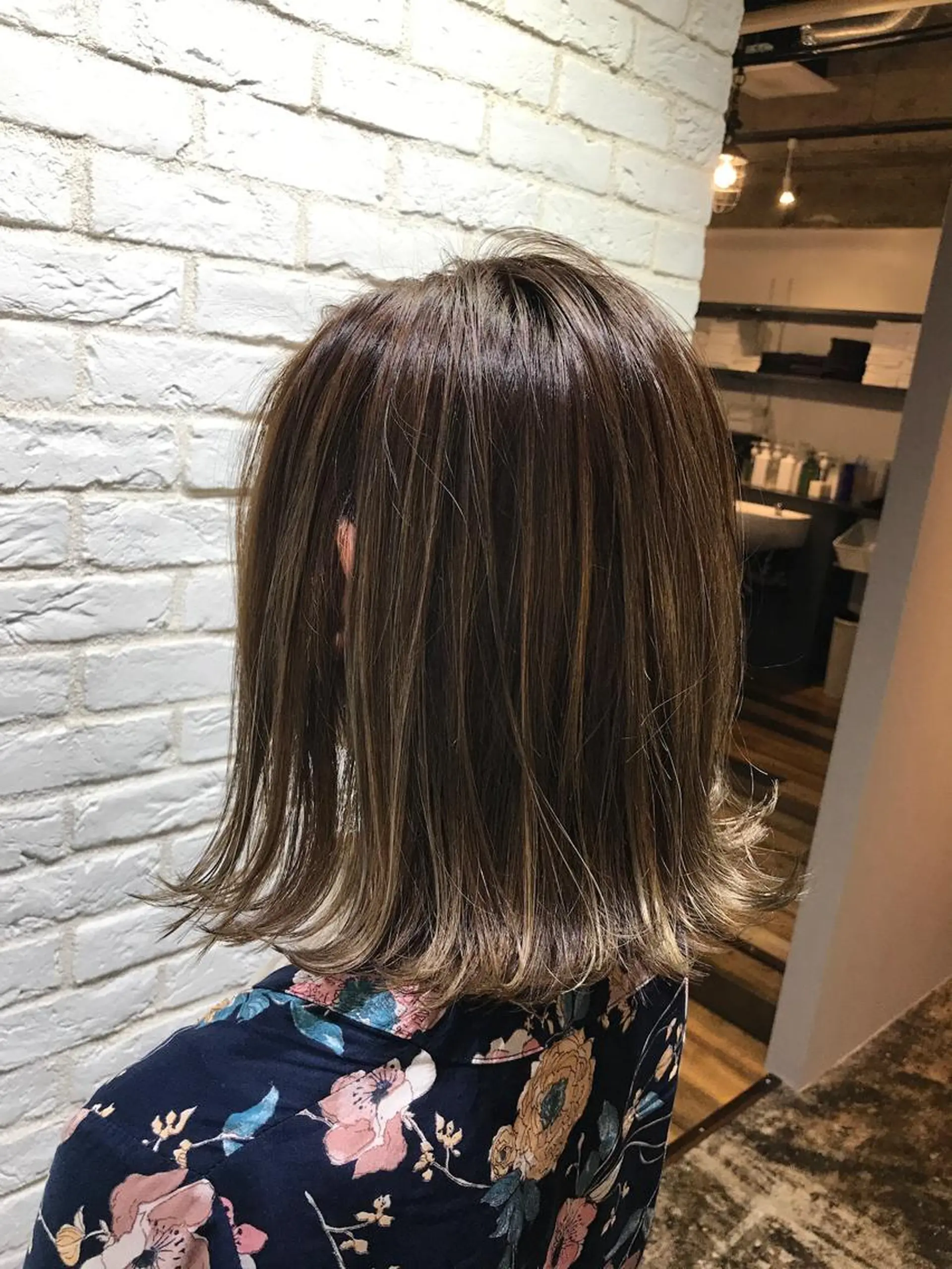 ショート カラー UMEDA FIGAROのヘアスタイル