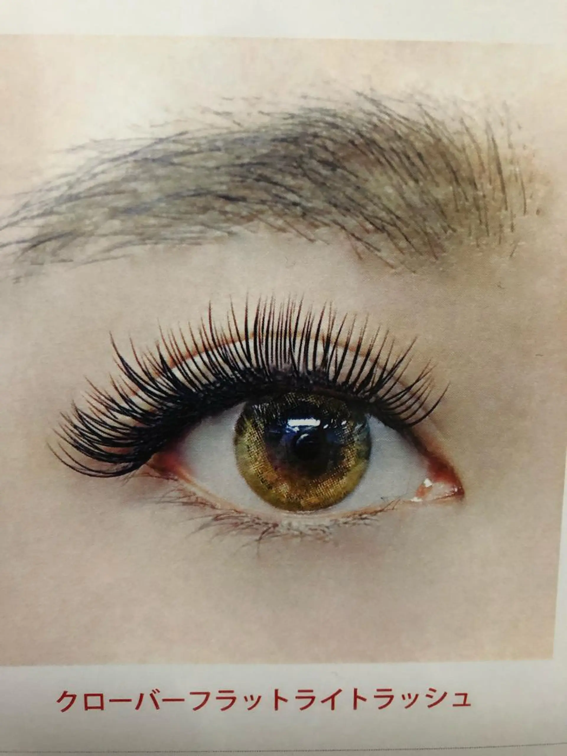 マツエク・マツパ フラットラッシュ Lotus eyelashのマツエク・マツパデザイン