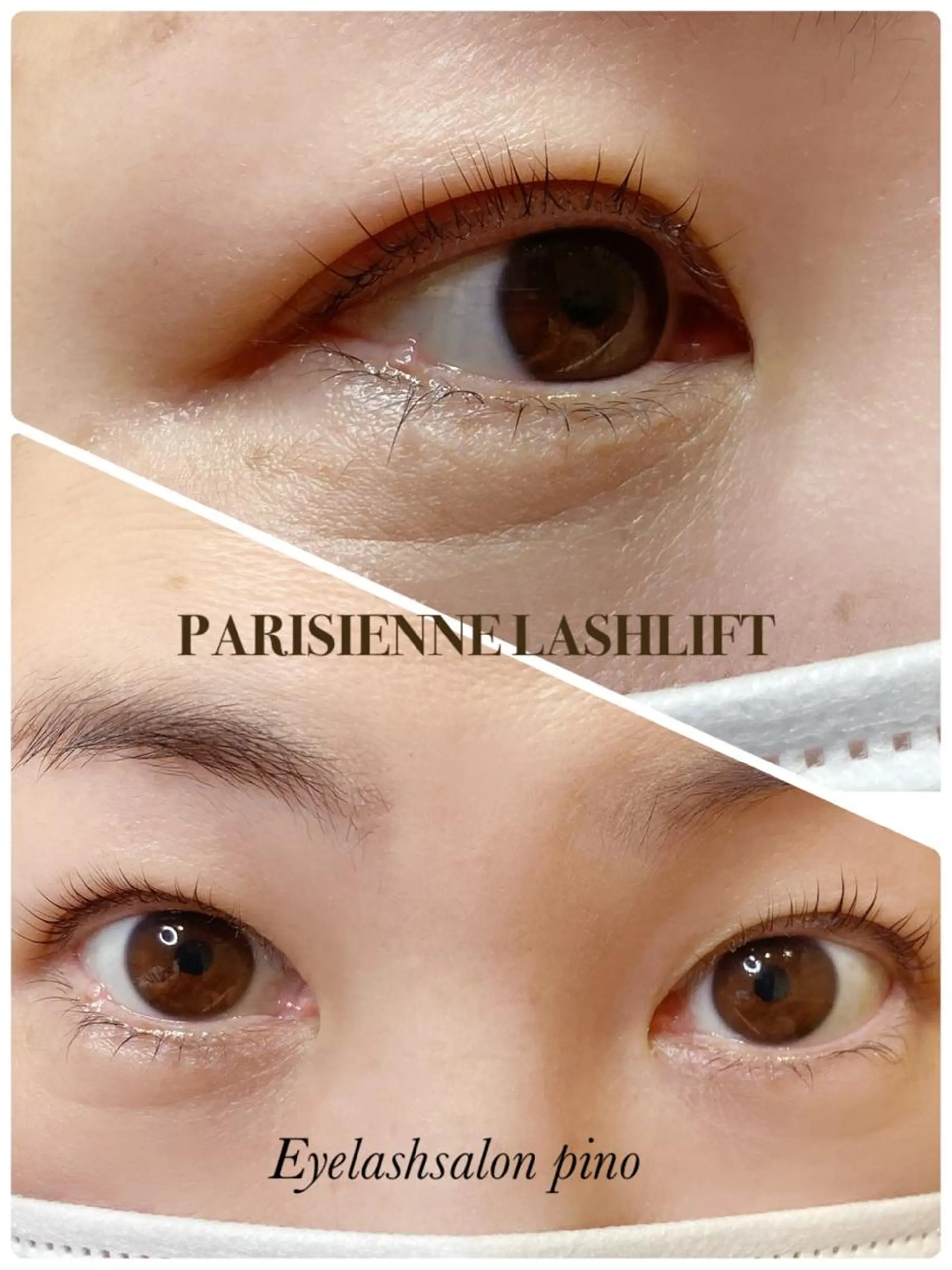 マツエク・マツパ パリジェンヌラッシュリフト マツパ eyelash salon PINOのマツエク・マツパデザイン