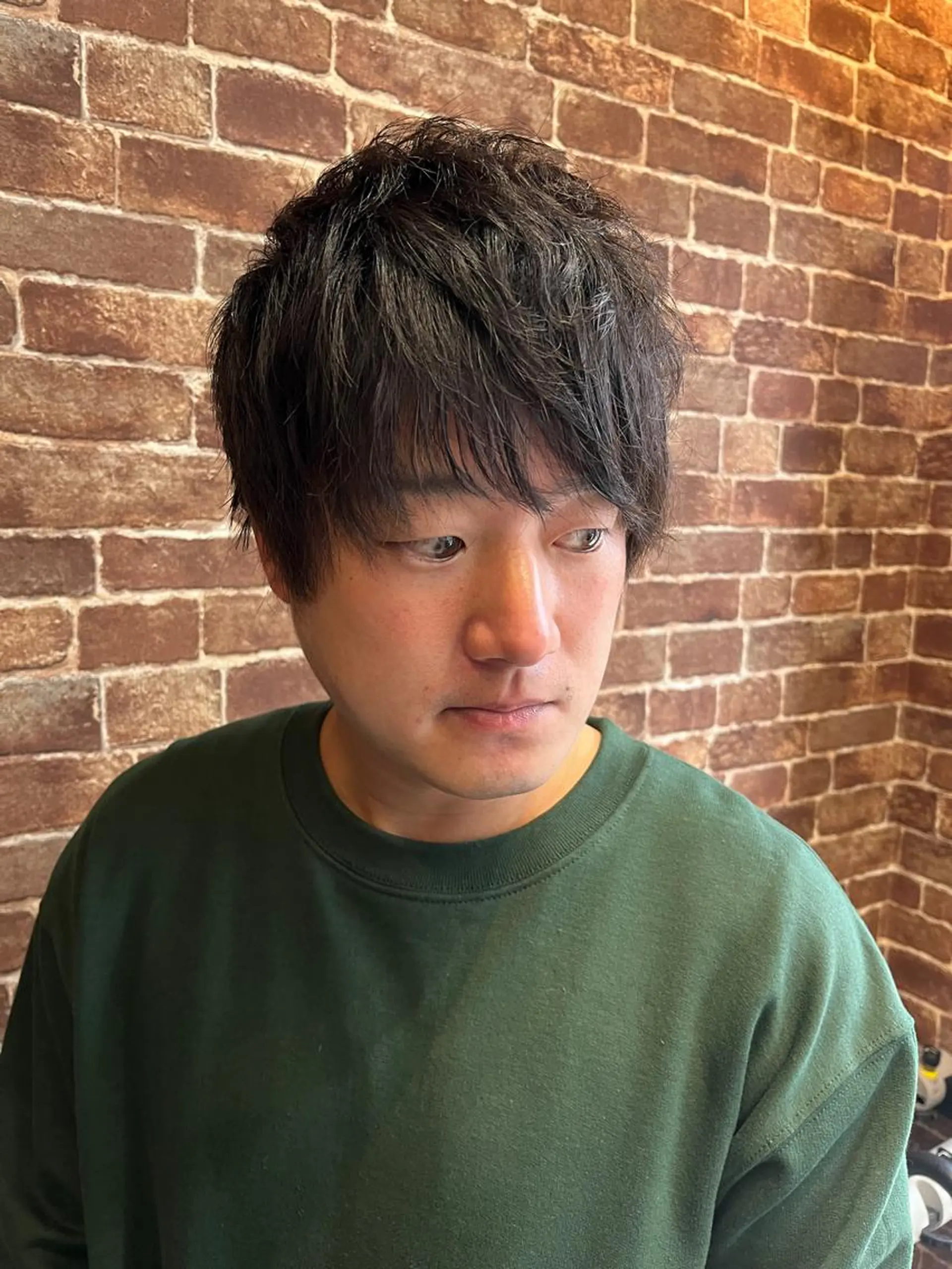 ショート カラー パーマ ヘアアレンジ メンズ キッズ ネイル マツエク・マツパ アイブロウ メンズブリーチ メンズハイライト メンズインナーカラー メンズ韓国風 ブリーチ 久木原 ゆりのヘアスタイル