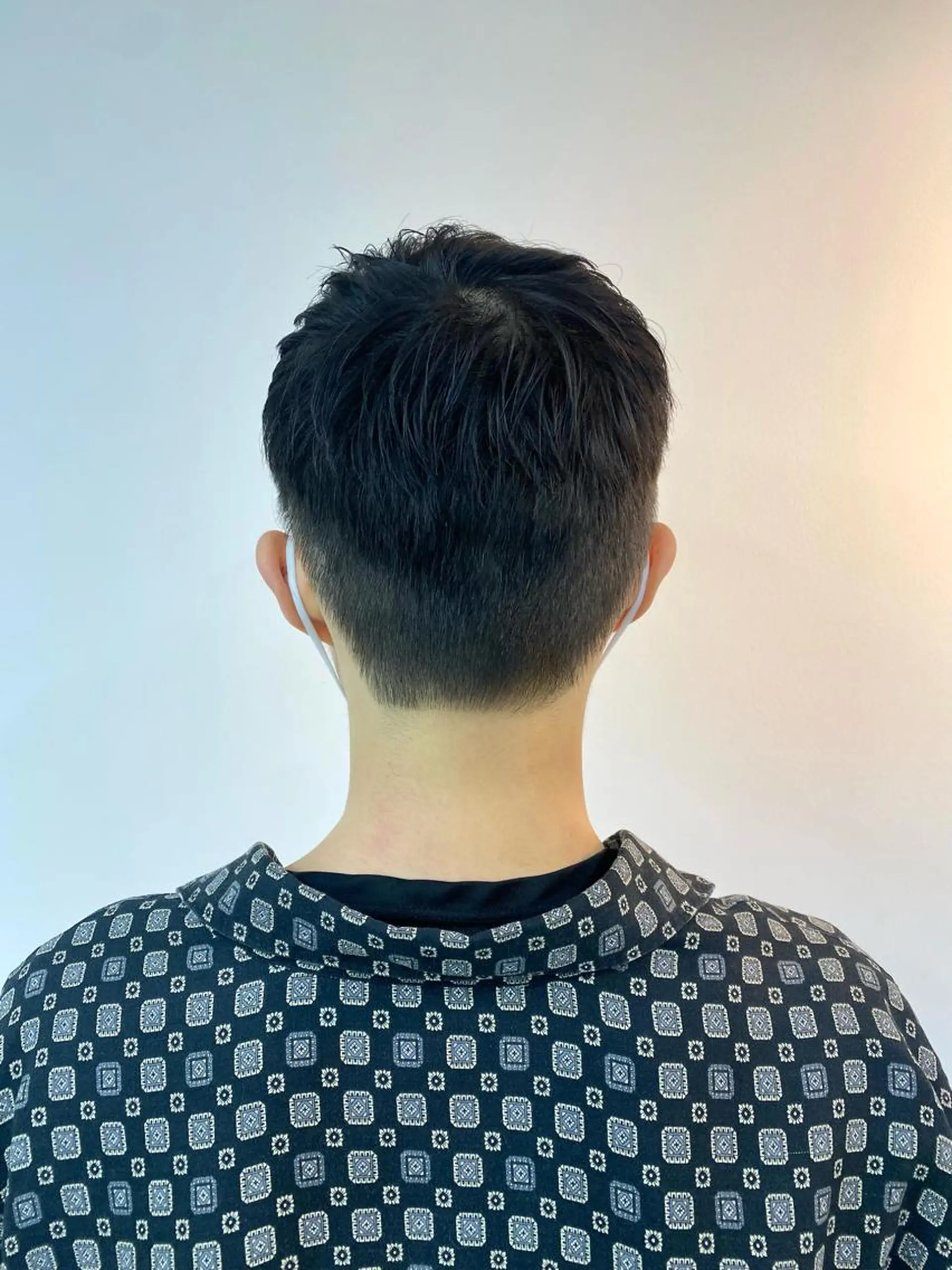 ショート カラー パーマ メンズ 刈り上げ Aujuaソムリエ 🎨‎♡HARUのヘアスタイル