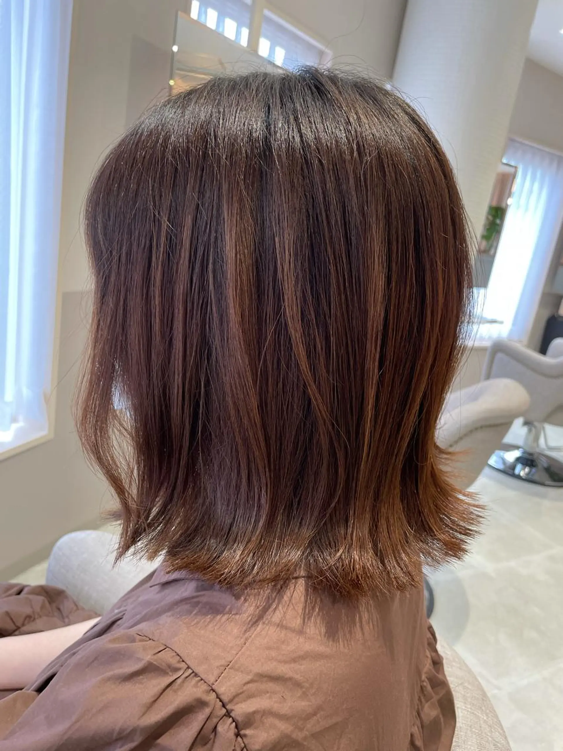 ミディアム 髪質改善お任せ ください♪ひとみのヘアスタイル