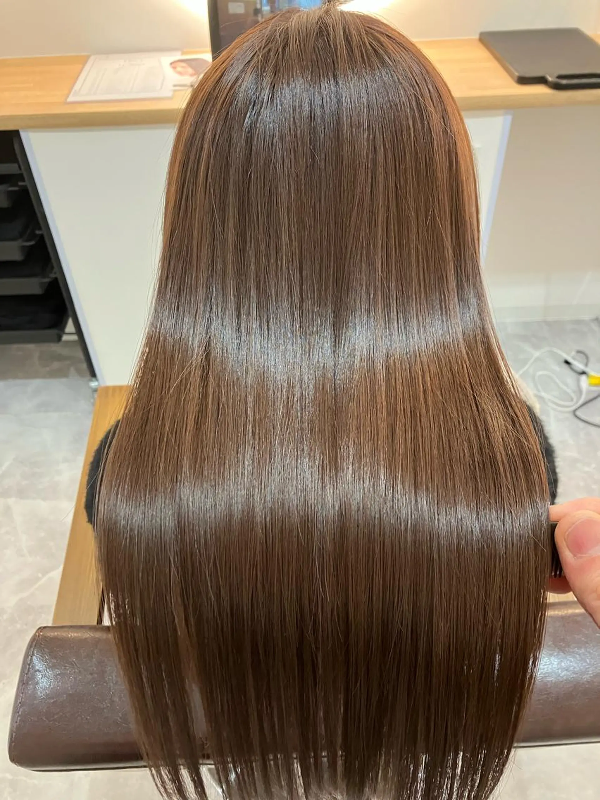 ロング カラー ヘアアレンジ キッズ カット ヘアカラー トリートメント 横浜関内髪質改善 re:Magoのヘアスタイル