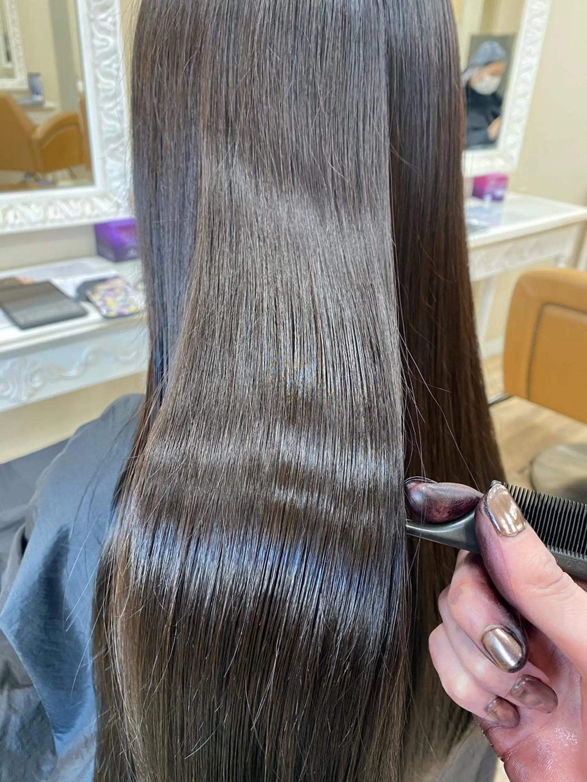 ロング SALOWIN栄 高須大貴のヘアスタイル