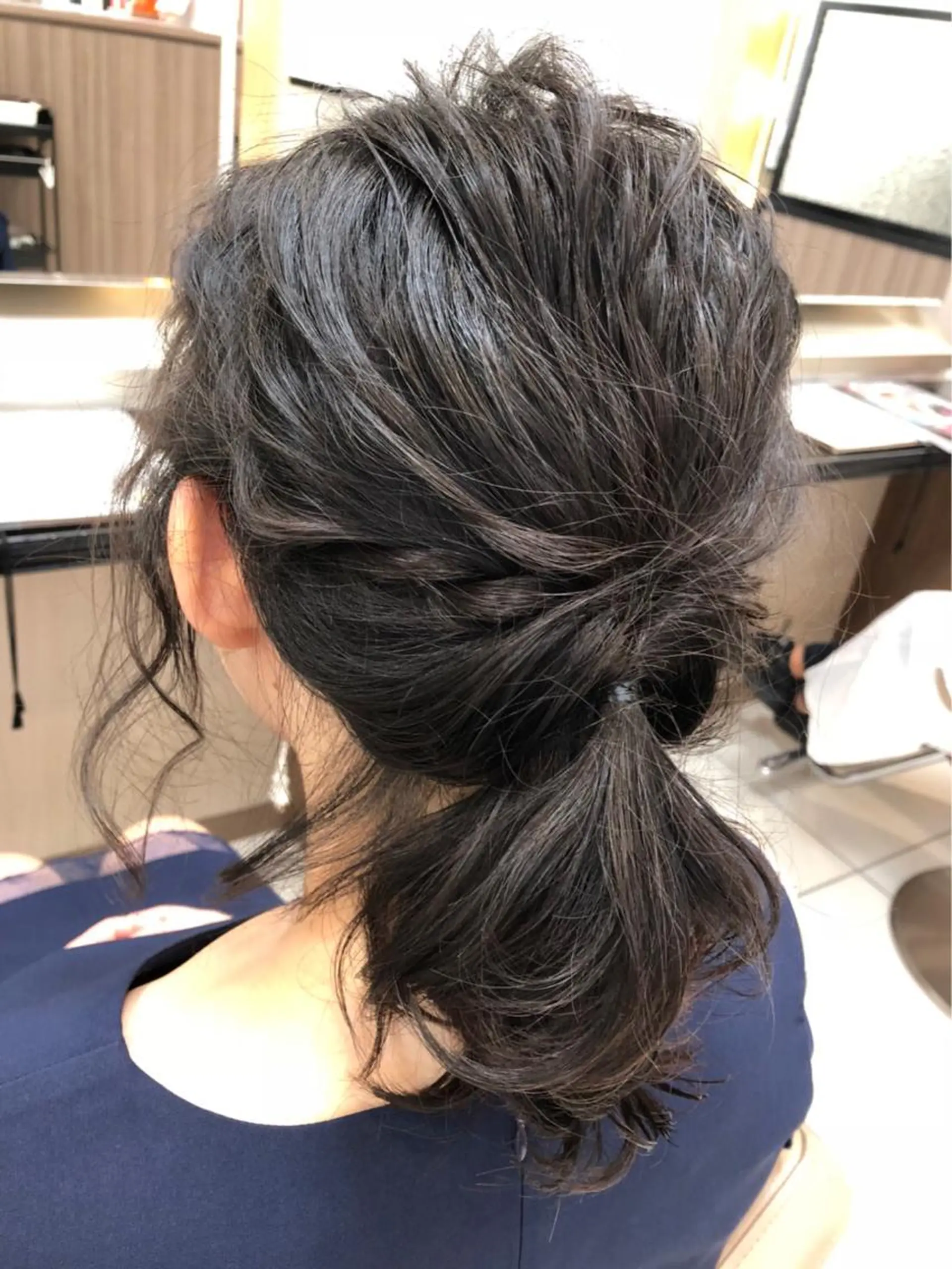 船戸 靖子のヘアスタイル