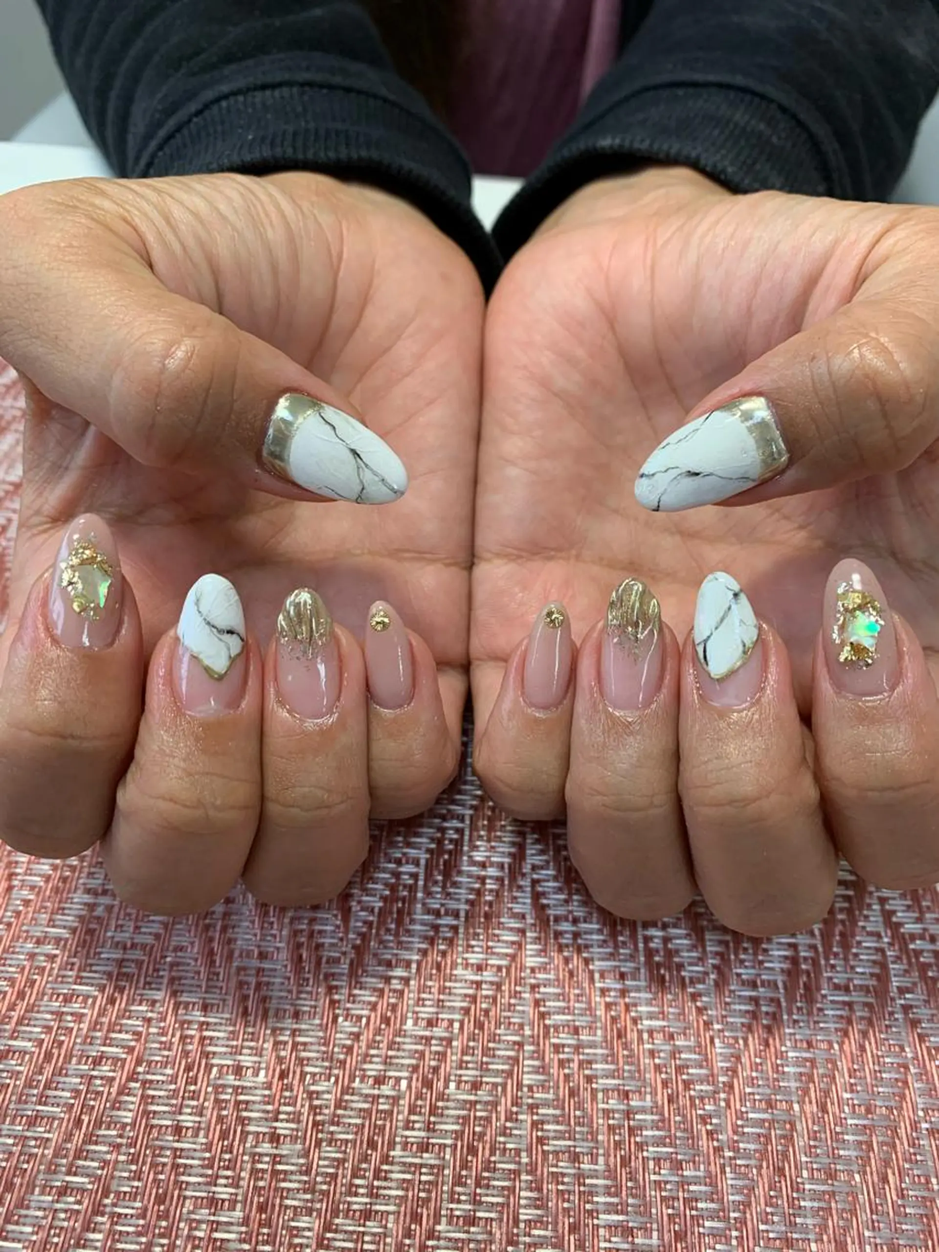 ネイル rukianail 新里のネイルデザイン