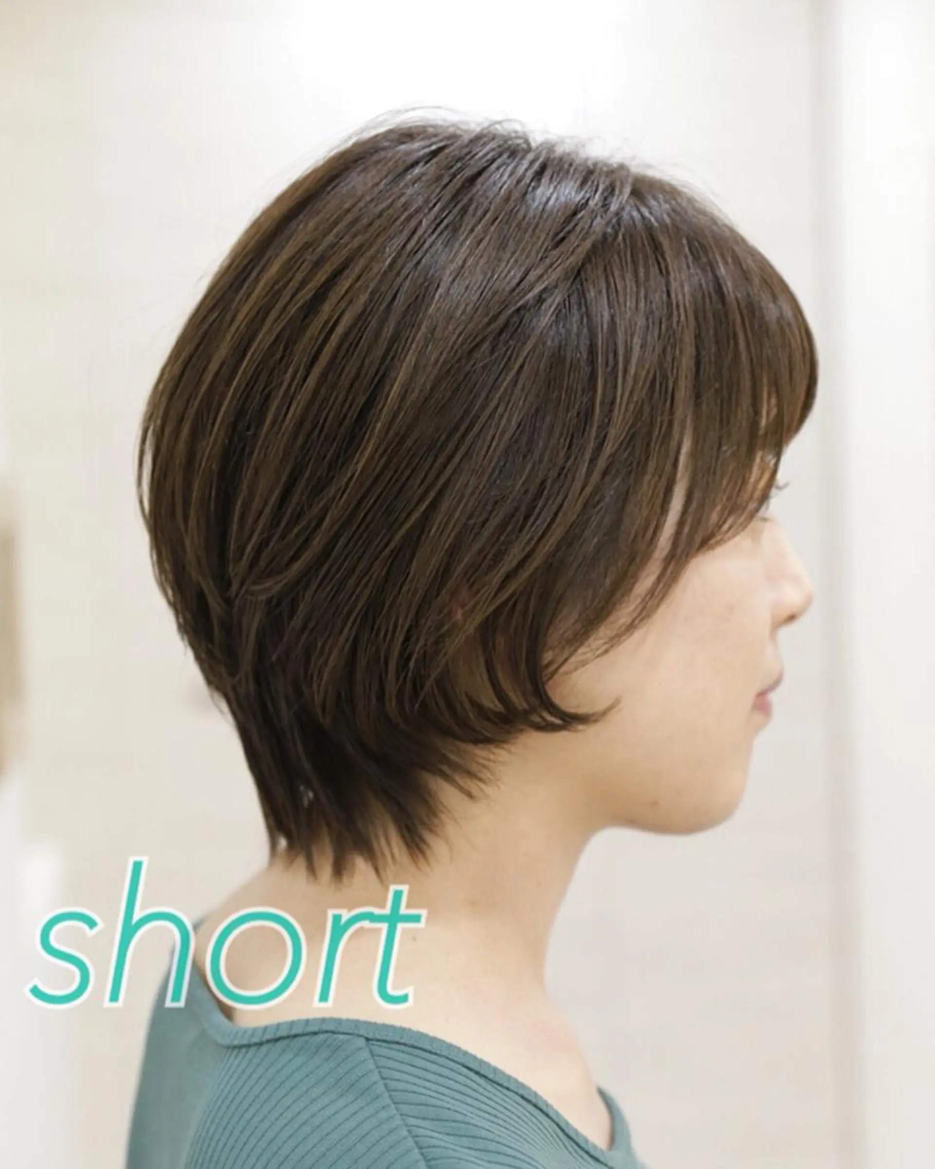 ショート カラー ショートヘア カット ヘアカラー トリートメント 斉藤 貴也のヘアスタイル