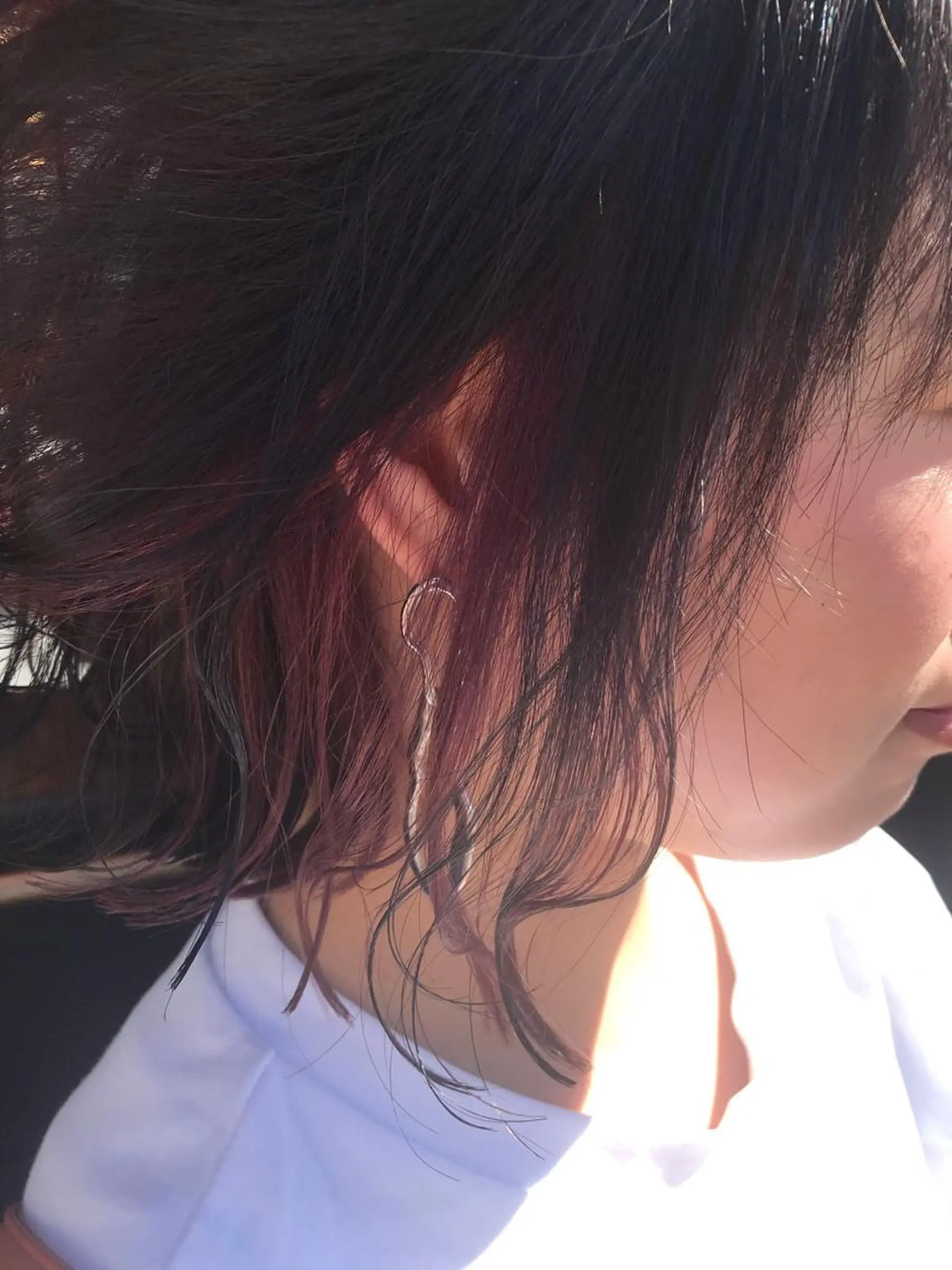 カラー 前田 輝のヘアスタイル