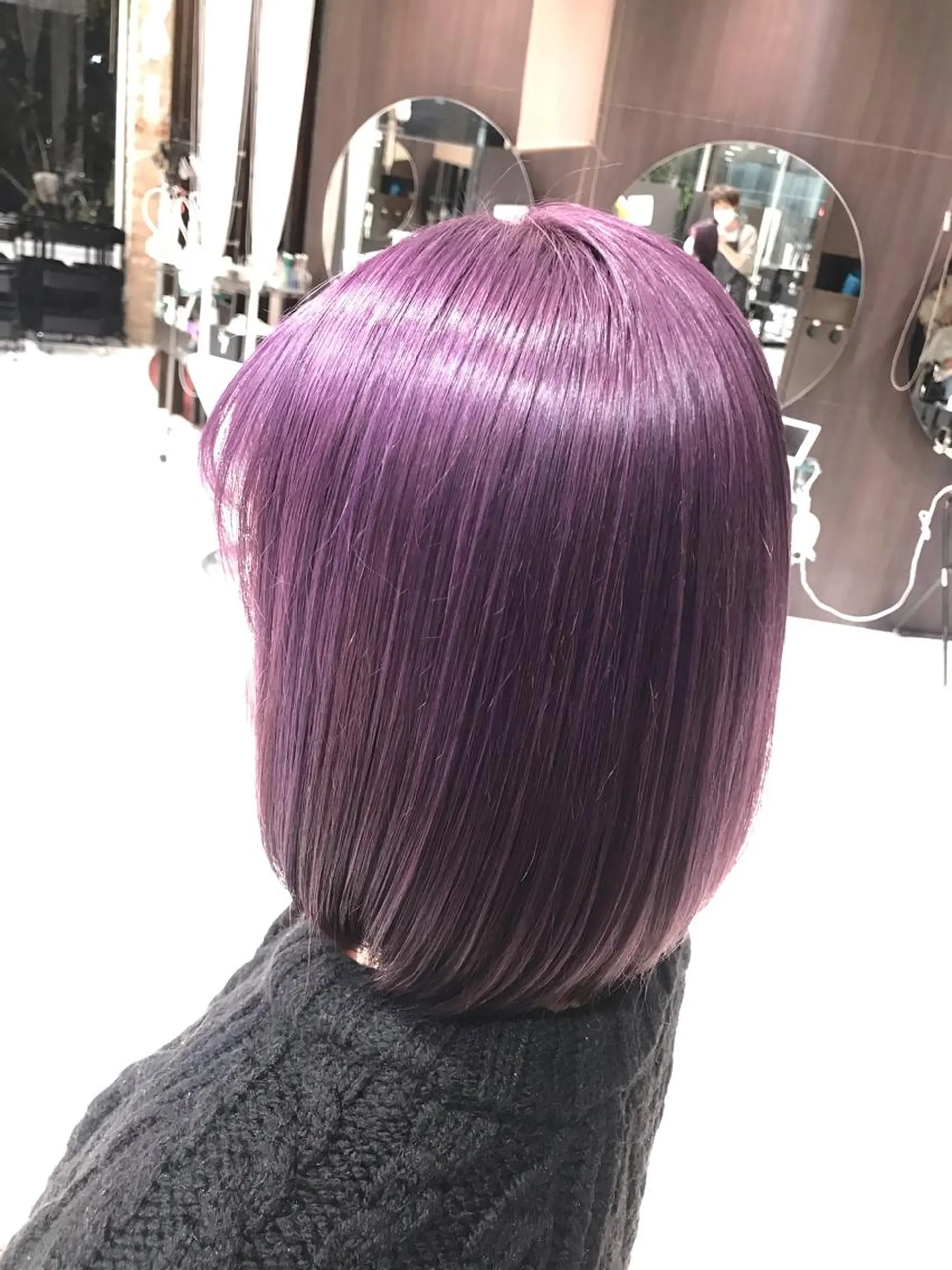 ミディアム 下條 真のヘアスタイル