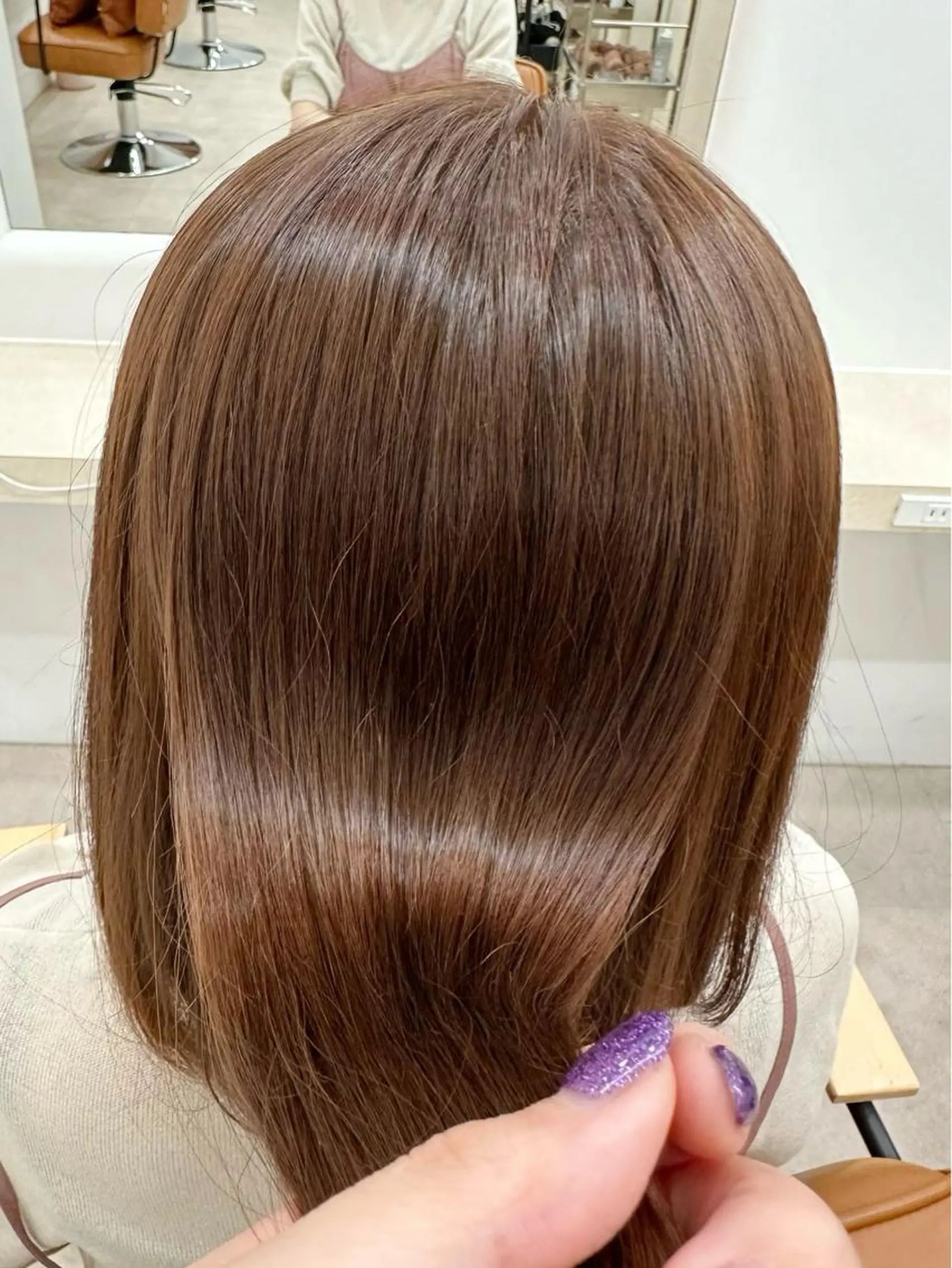 ミディアム 越後 遥/ 透明感カラー🪞🤍のヘアスタイル