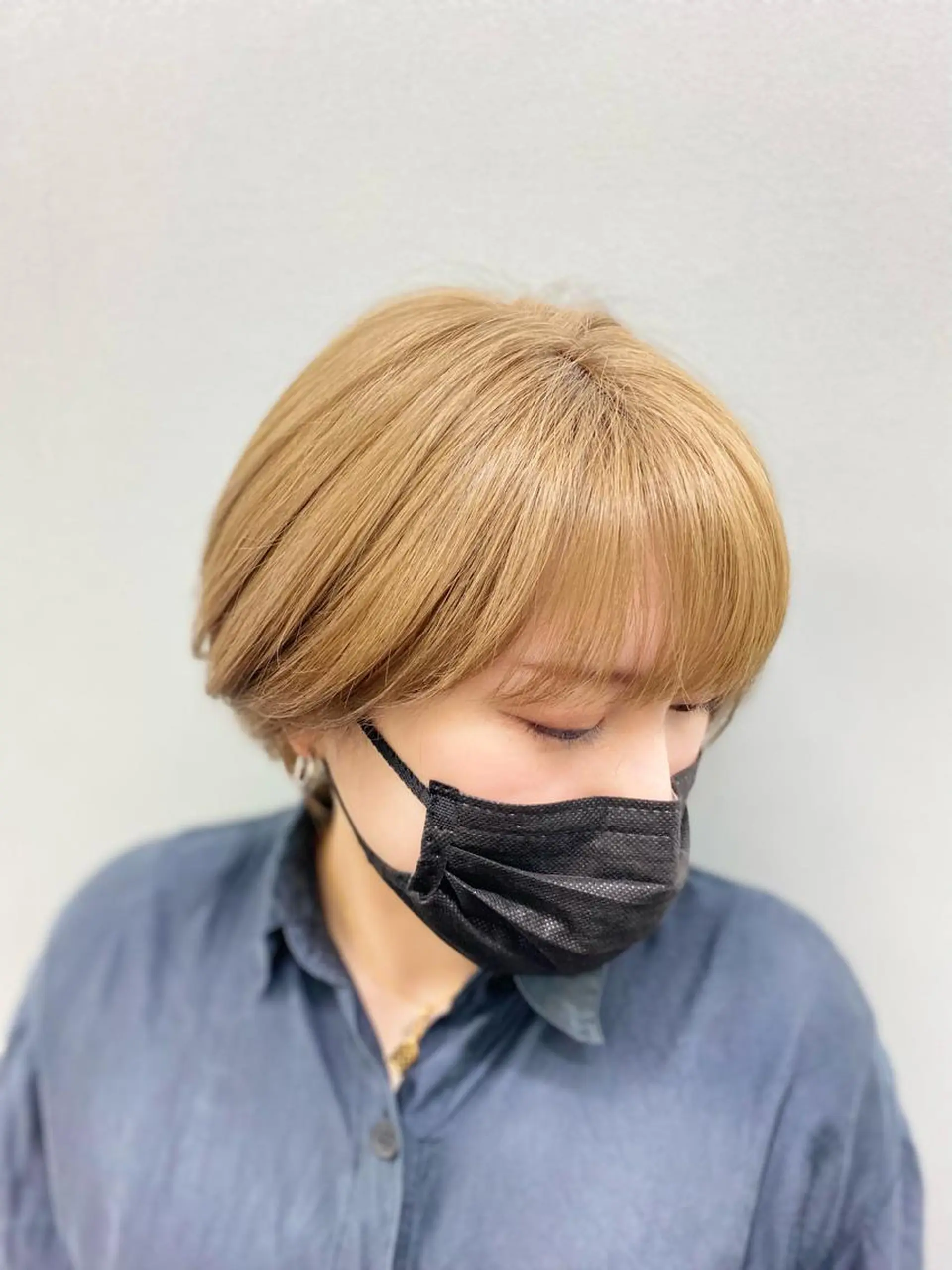 ミディアム カラー メンズ キッズ ネイル マツエク・マツパ アイブロウ 🧡可愛い色落ち🧡 ハイトーン特化🧡のヘアスタイル