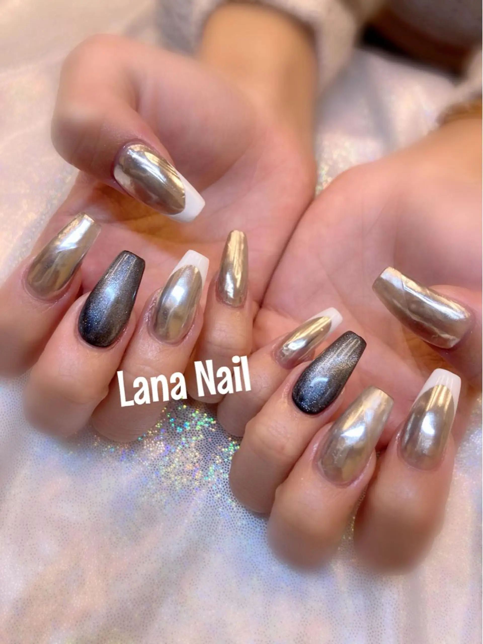 ネイル スカルプネイル Lana Nailのネイルデザイン