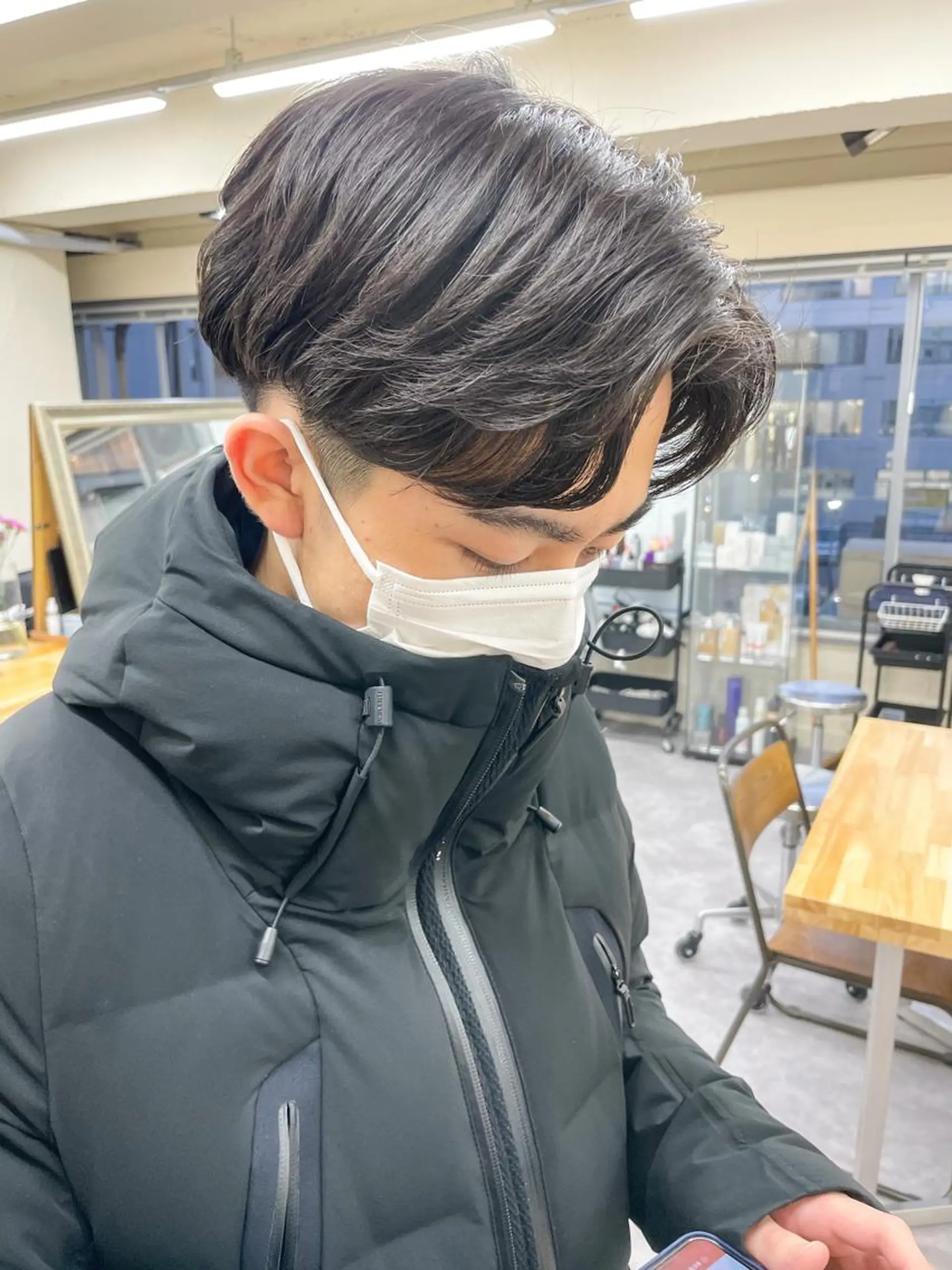 ショート パーマ メンズ カット パーマ メンズパーマ メンズ特化ryoのヘアスタイル