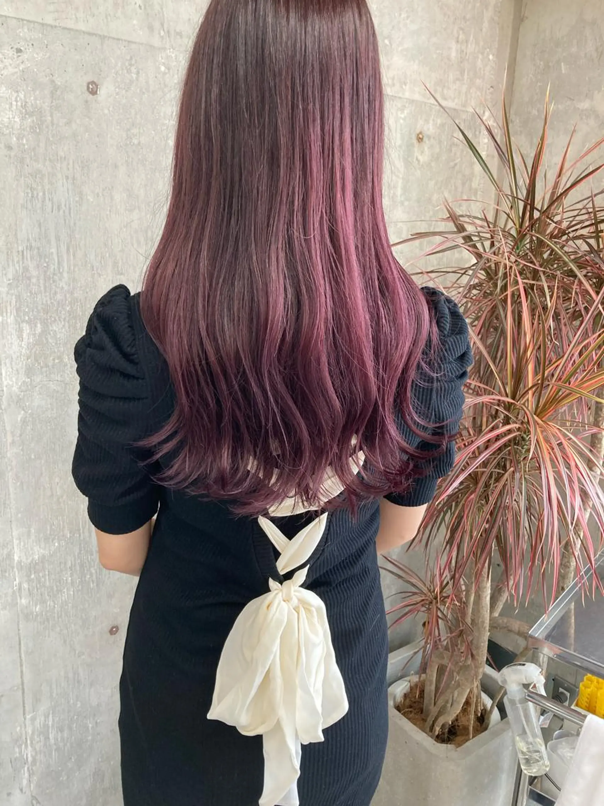 セミロング カラー ブリーチ ヘアカラー 小木曽智美 /ボブ/ショートのヘアスタイル