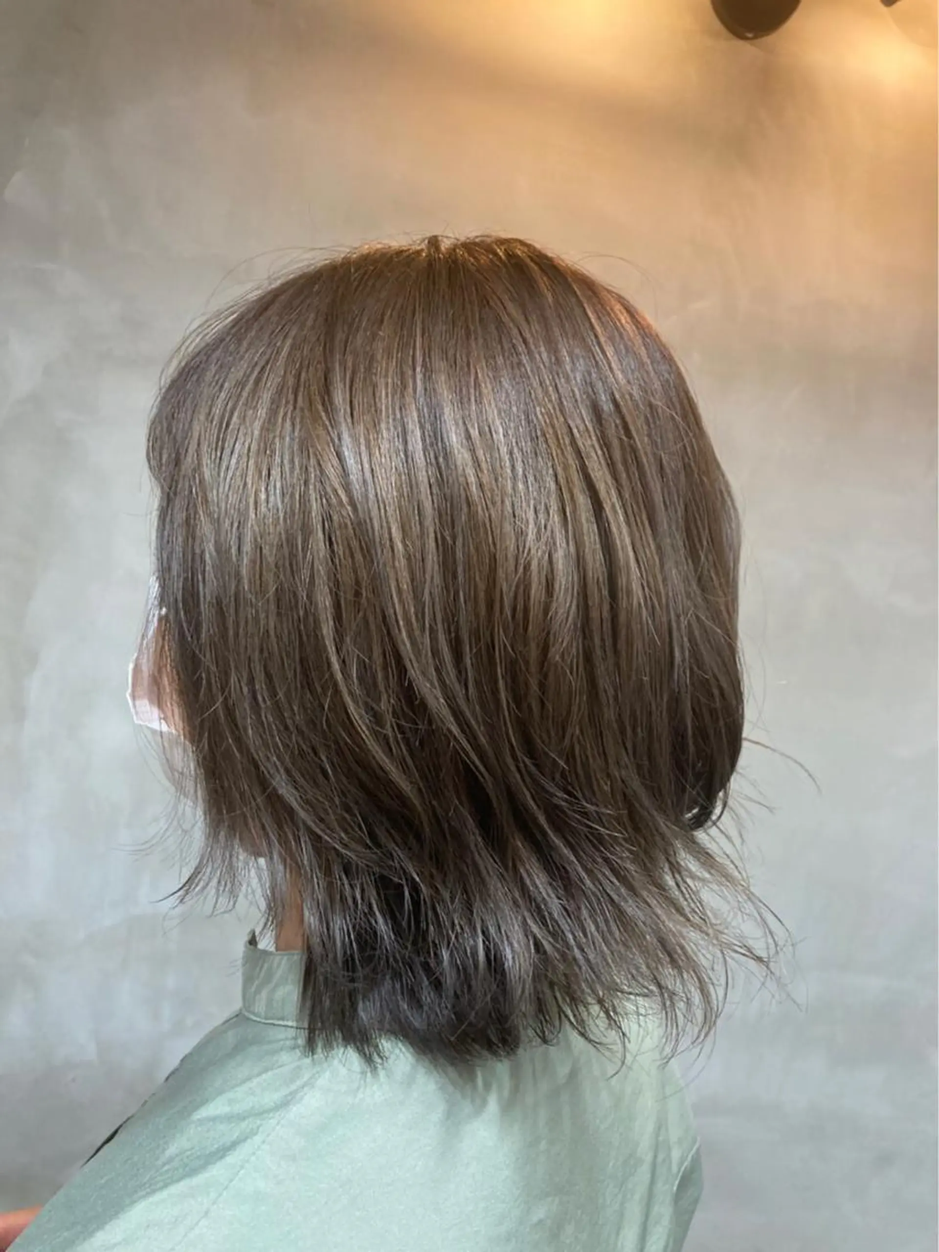 ミディアム ハイライト K Kenのヘアスタイル