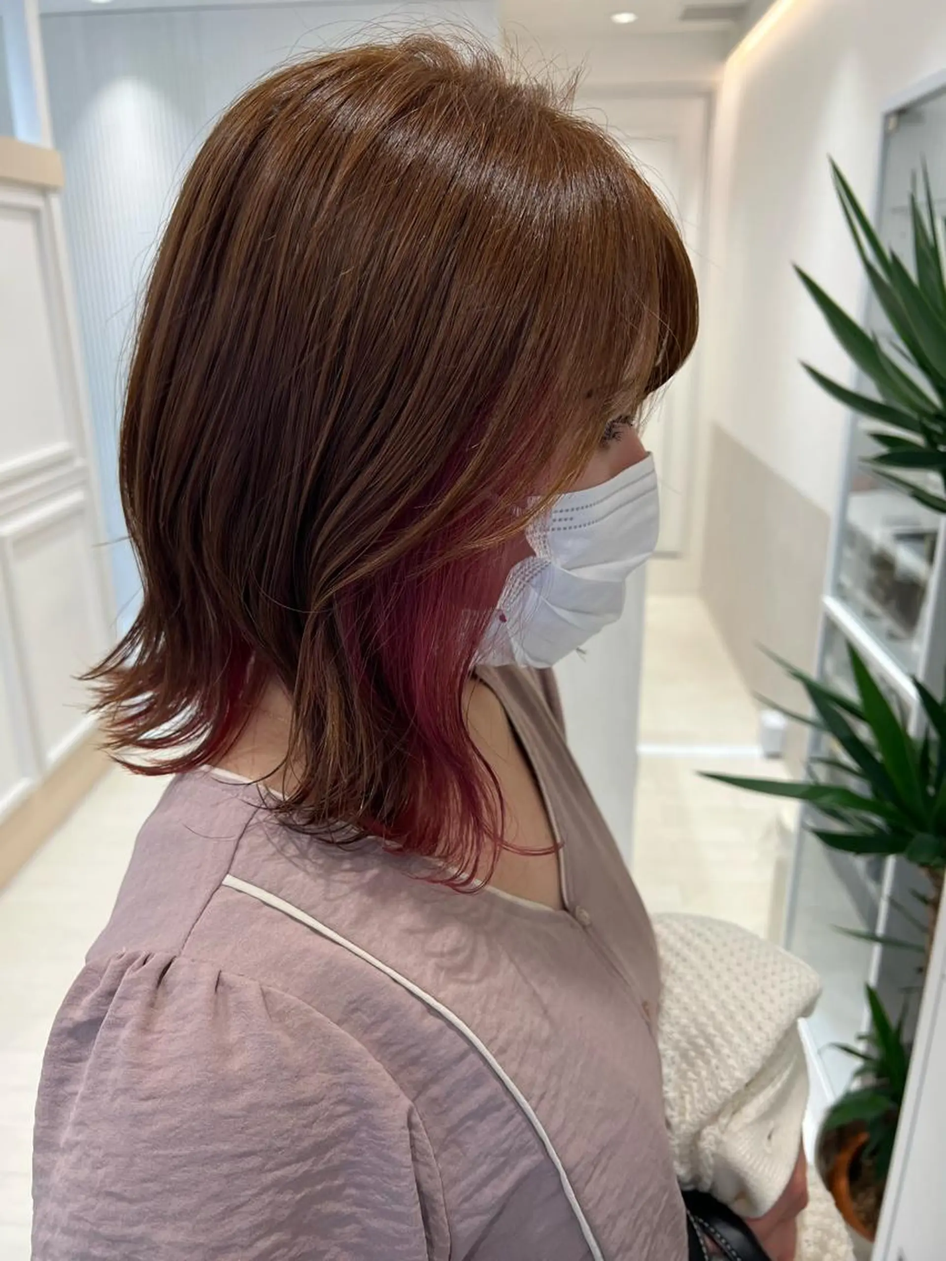 ミディアム 似合わせかわいい カット【店長】珱翔のヘアスタイル