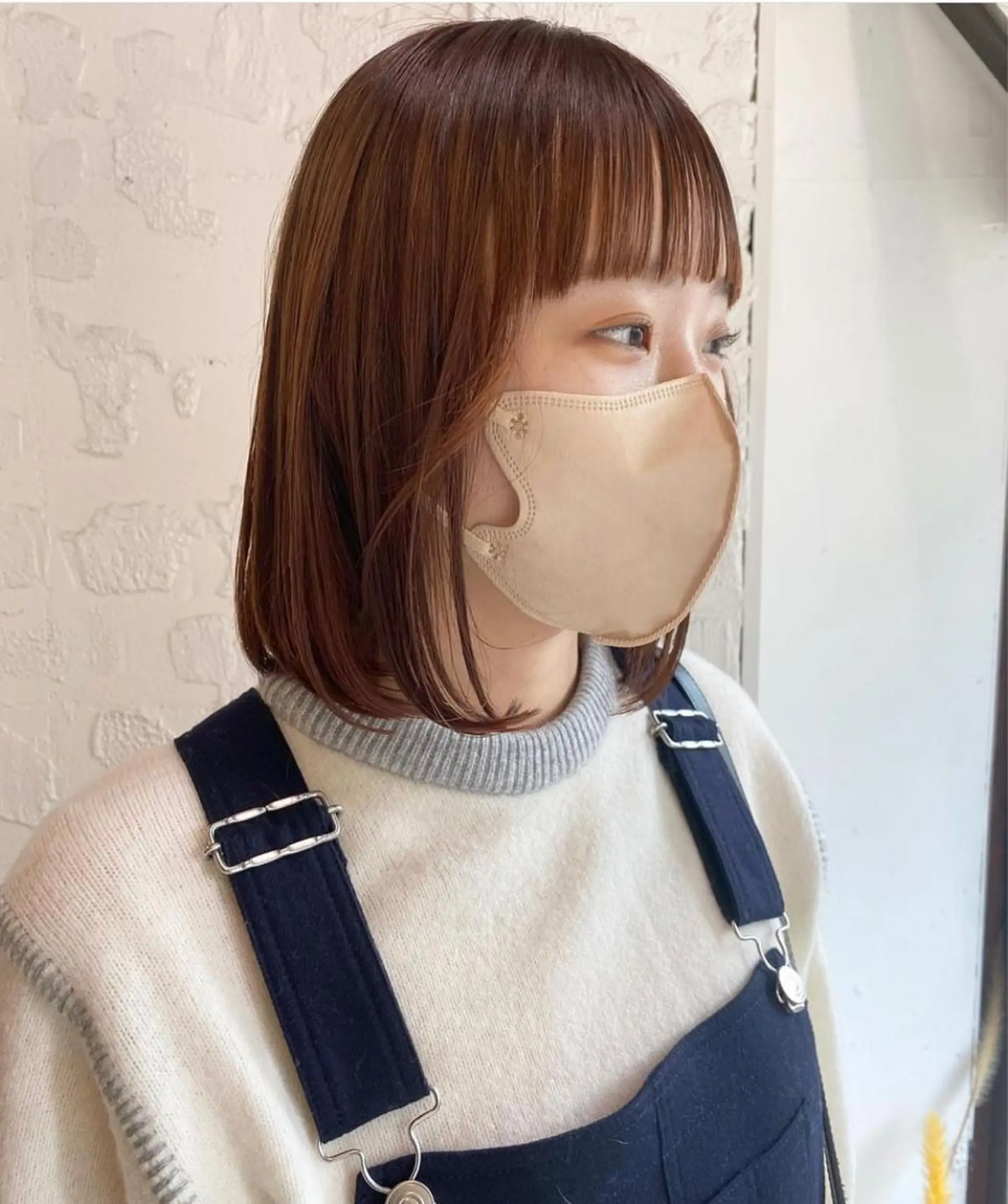 ミディアム カラー カット ヘアカラー トリートメント 柔らかいcolor 🌿harukaのヘアスタイル