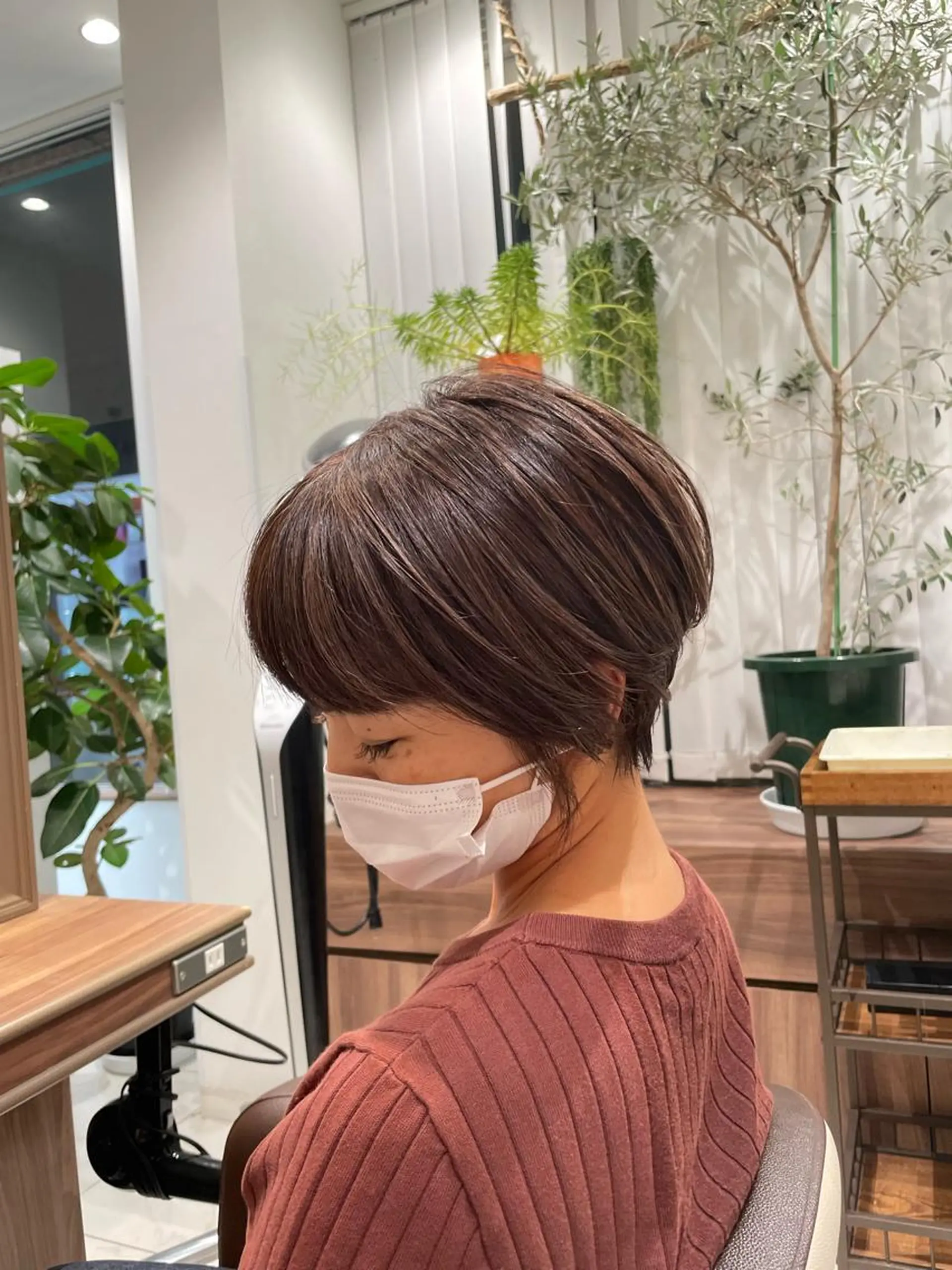 ショート カラー ヘアアレンジ ハイライトカラー ハイライト ショートヘア カット ヘアカラー 🇰🇷韓国ヘア★ 副店長.쿠리타⭐︎のヘアスタイル