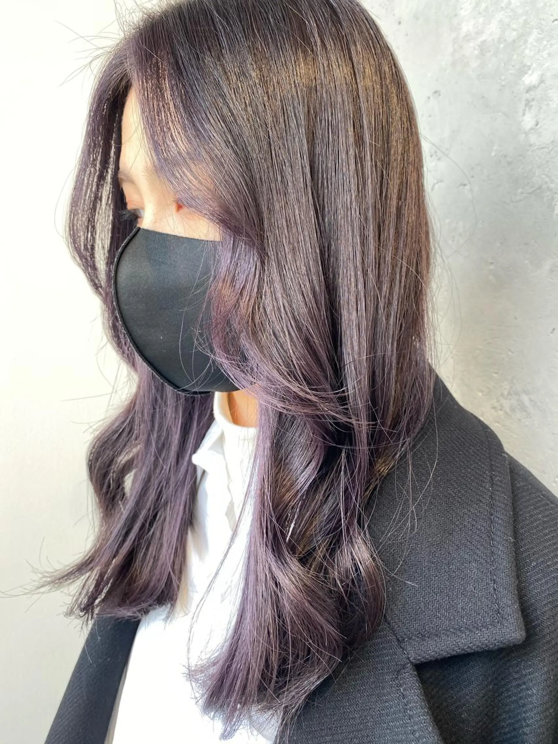 ロング カラー 【艶髪×韓国風】 毛流れ職人 RYOのヘアスタイル