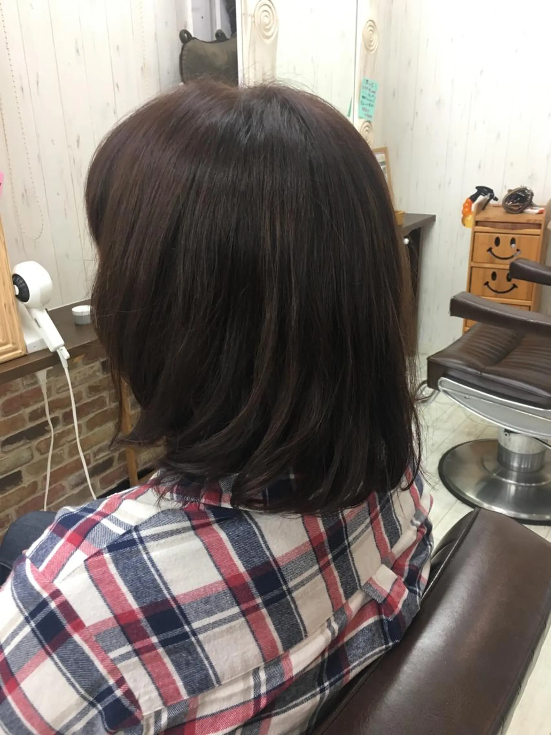 カラー ピンクカラー バイオレットカラー 小寺 穂奈実のヘアスタイル