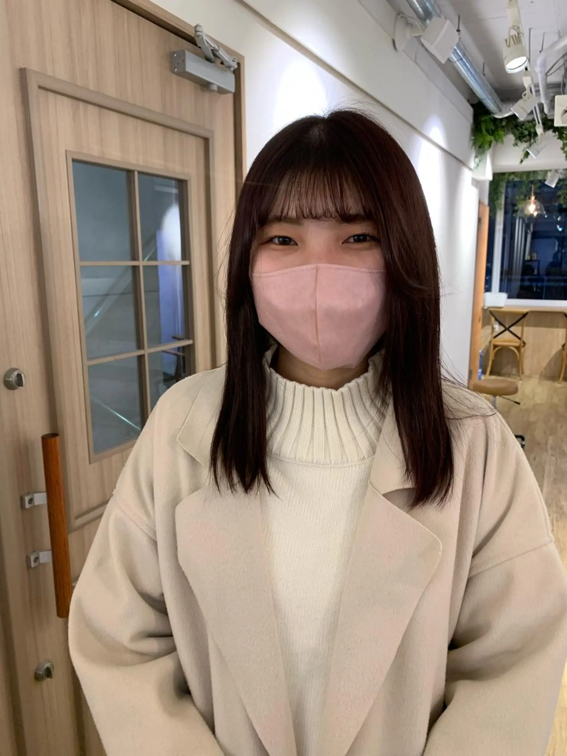 ミディアム カラー 詩織/パーマ /代官山のヘアスタイル