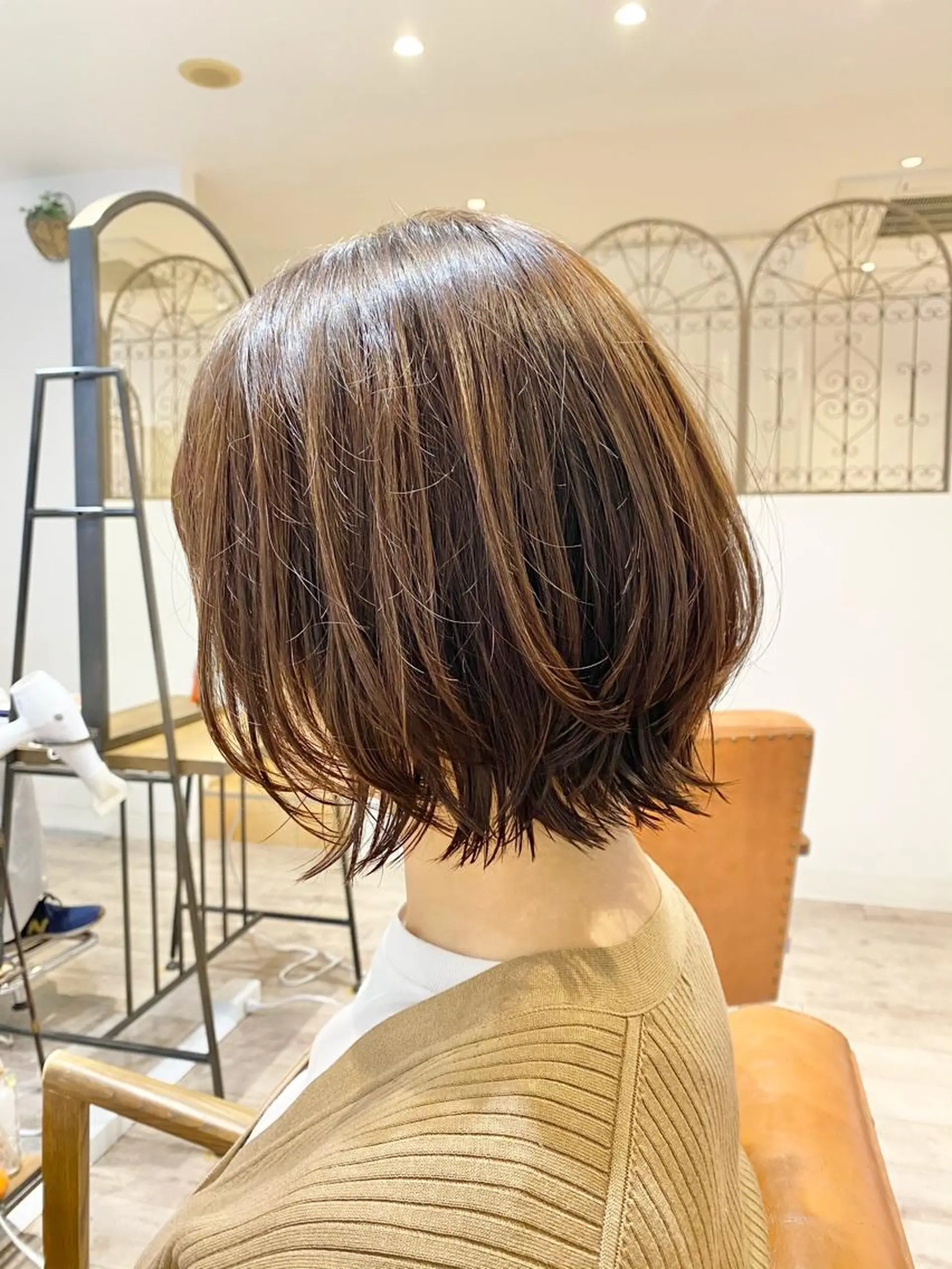 ショート カラー 赤間 飛鳥のヘアスタイル