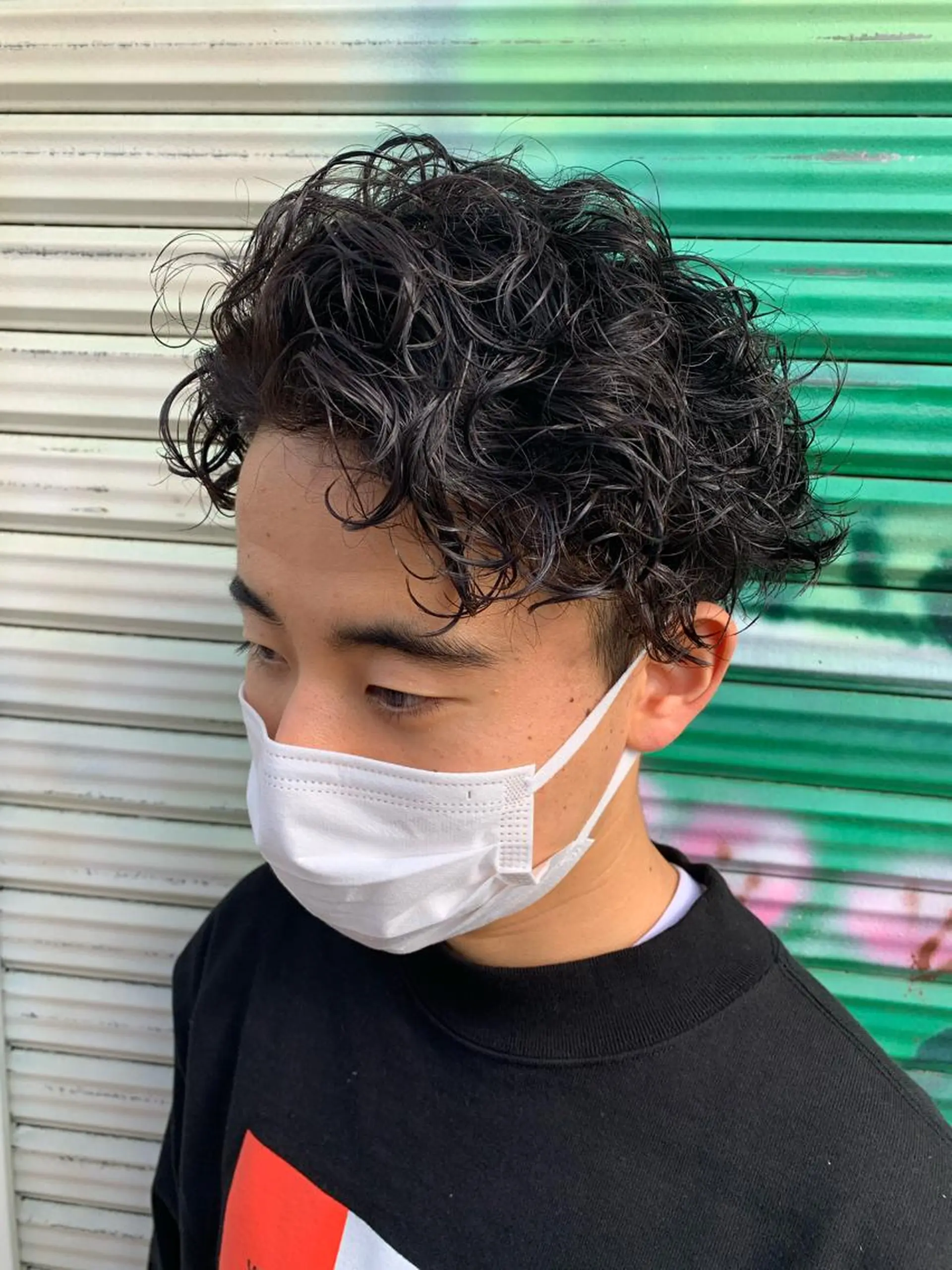 パーマ メンズ メンズパーマ ツイストスパイラルパーマ スパイラルパーマ カット パーマ Produce with SALON VILLAGE所属・メッシュパーマ職人/ 窪田 優也/ツイスパのヘアスタイル