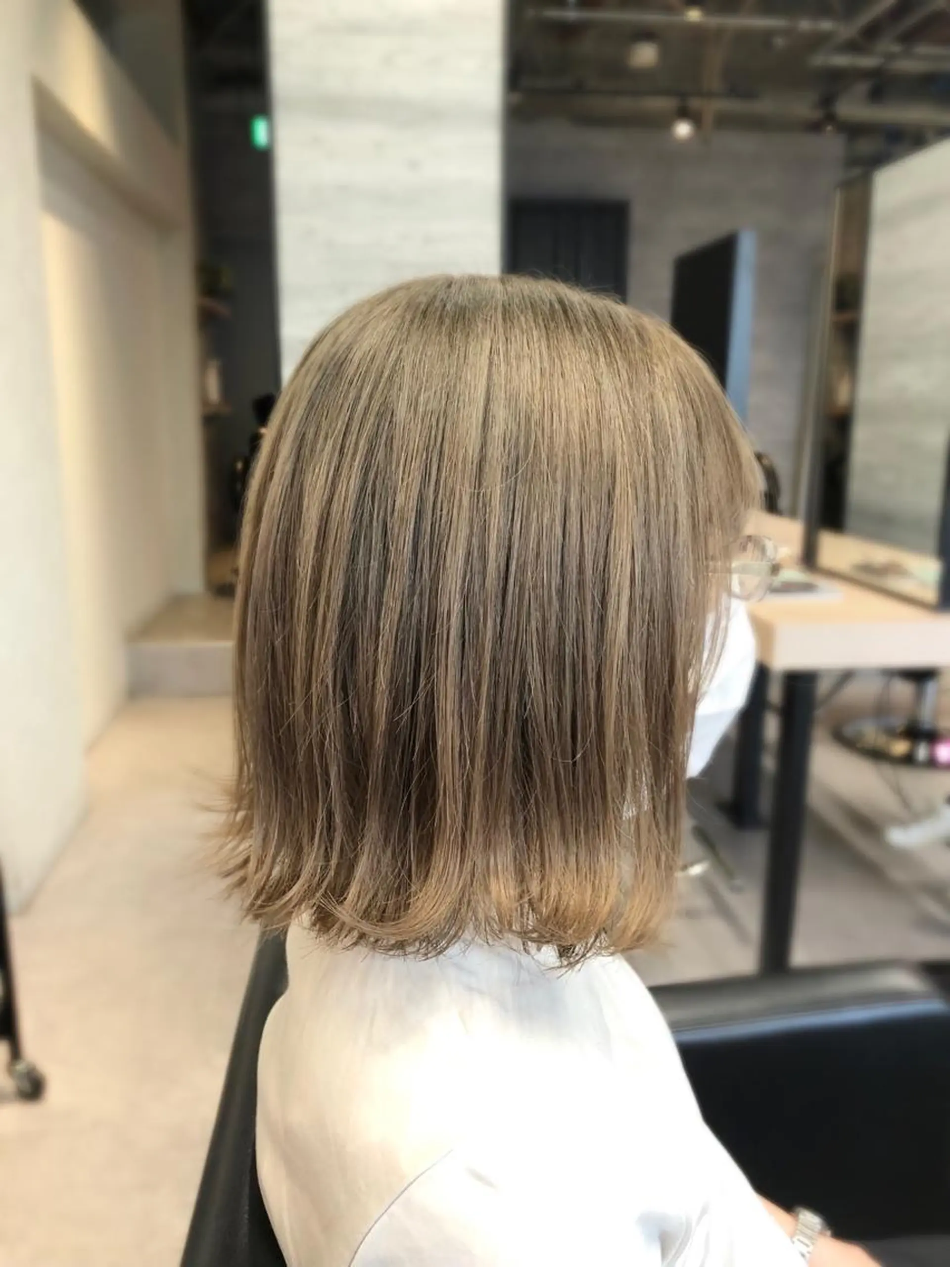 ミディアム カラー ヘアカラー トリートメント 🪞個室サロン/韓国 艶髪/keito🪞のヘアスタイル